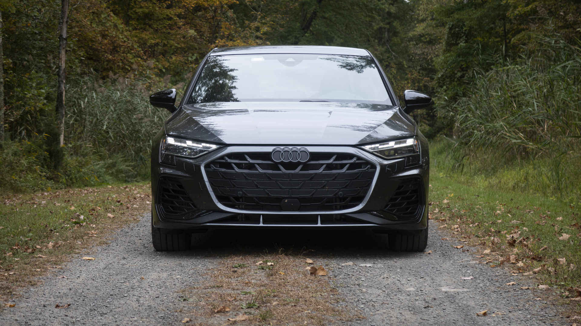 Audi S3 head-on view.