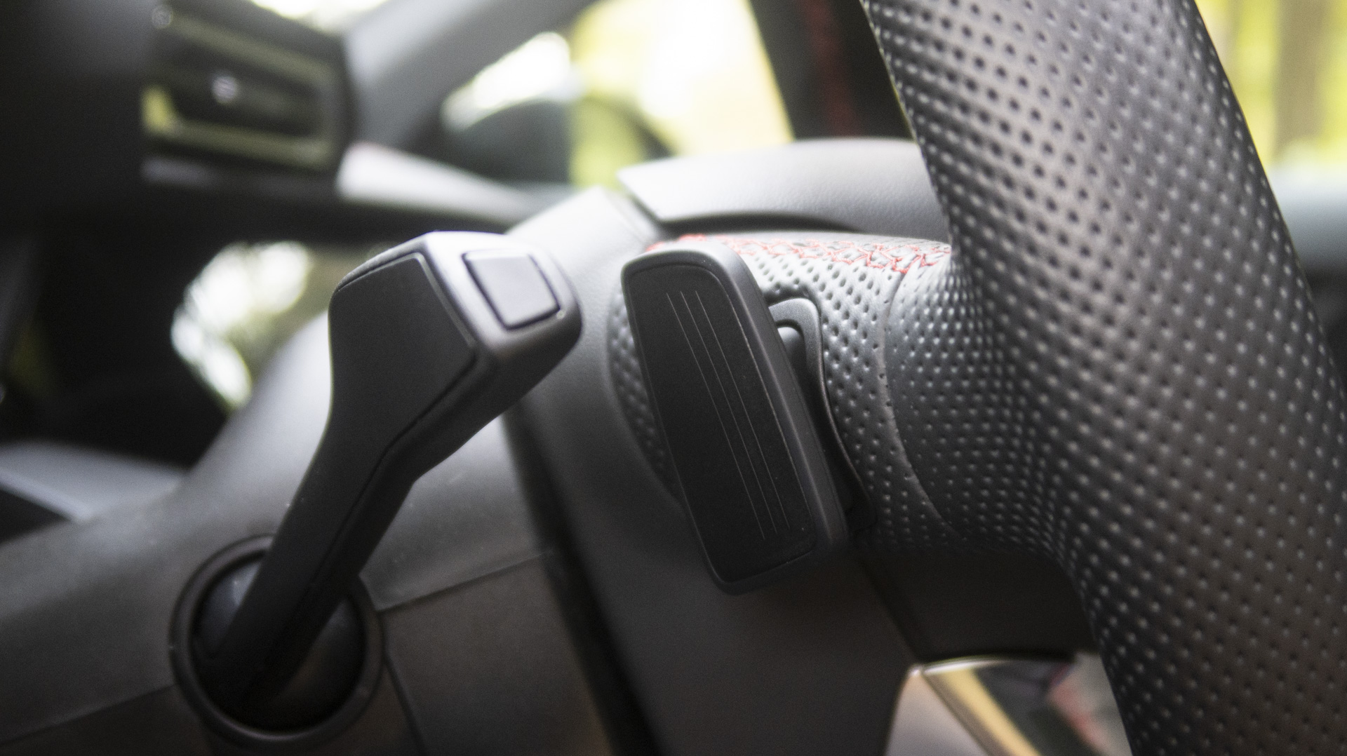 Audi S3 interior paddle shifter