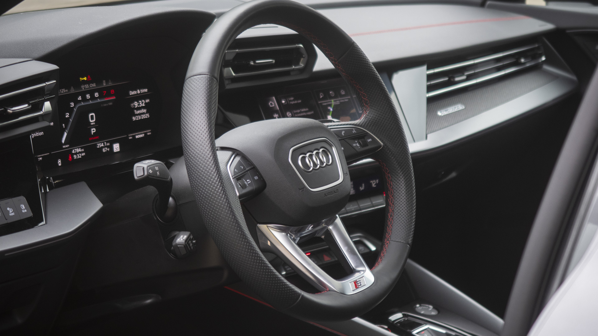 Audi steering wheel