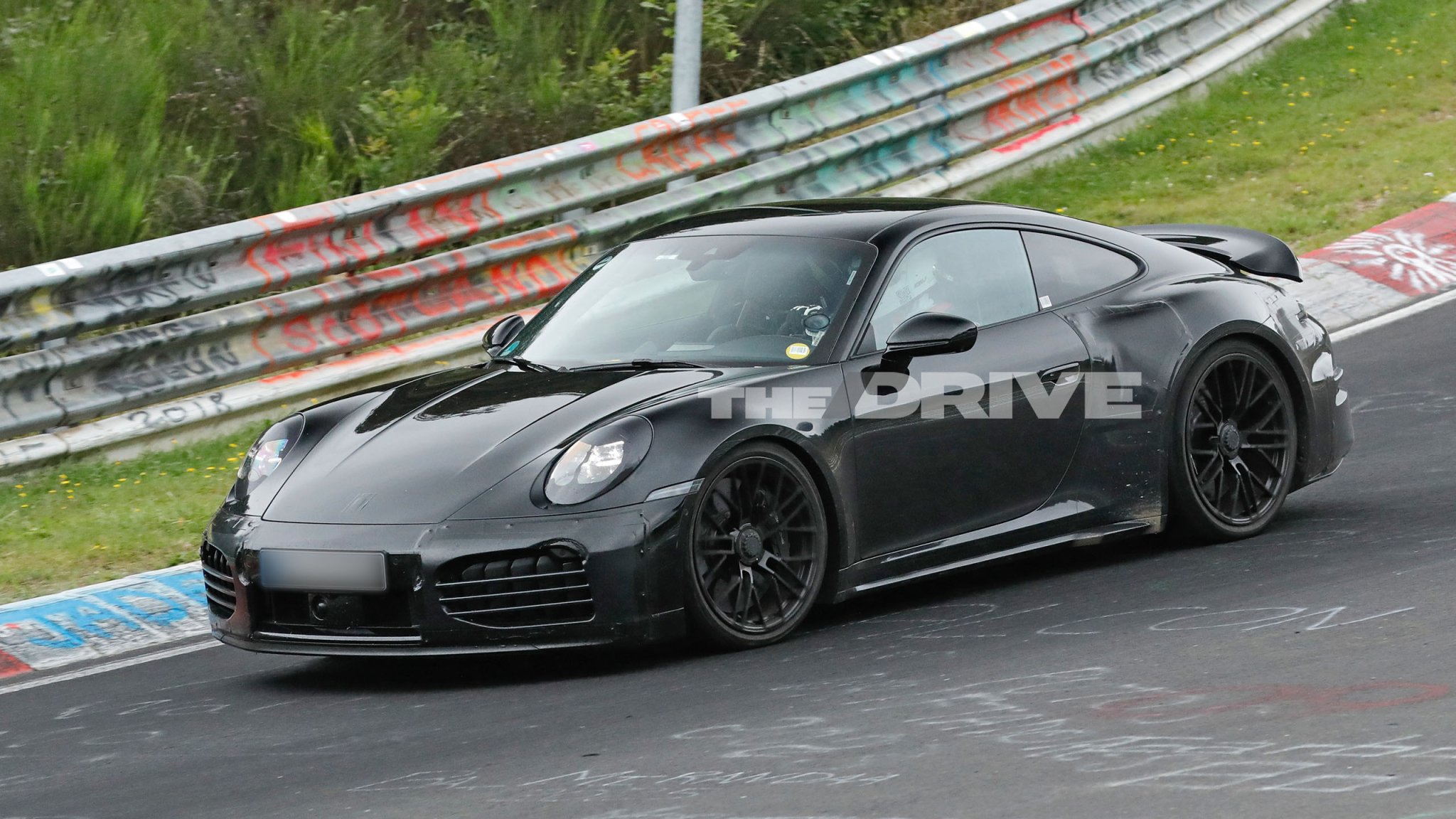 Porsche 911 Turbo Touring Spy Shot