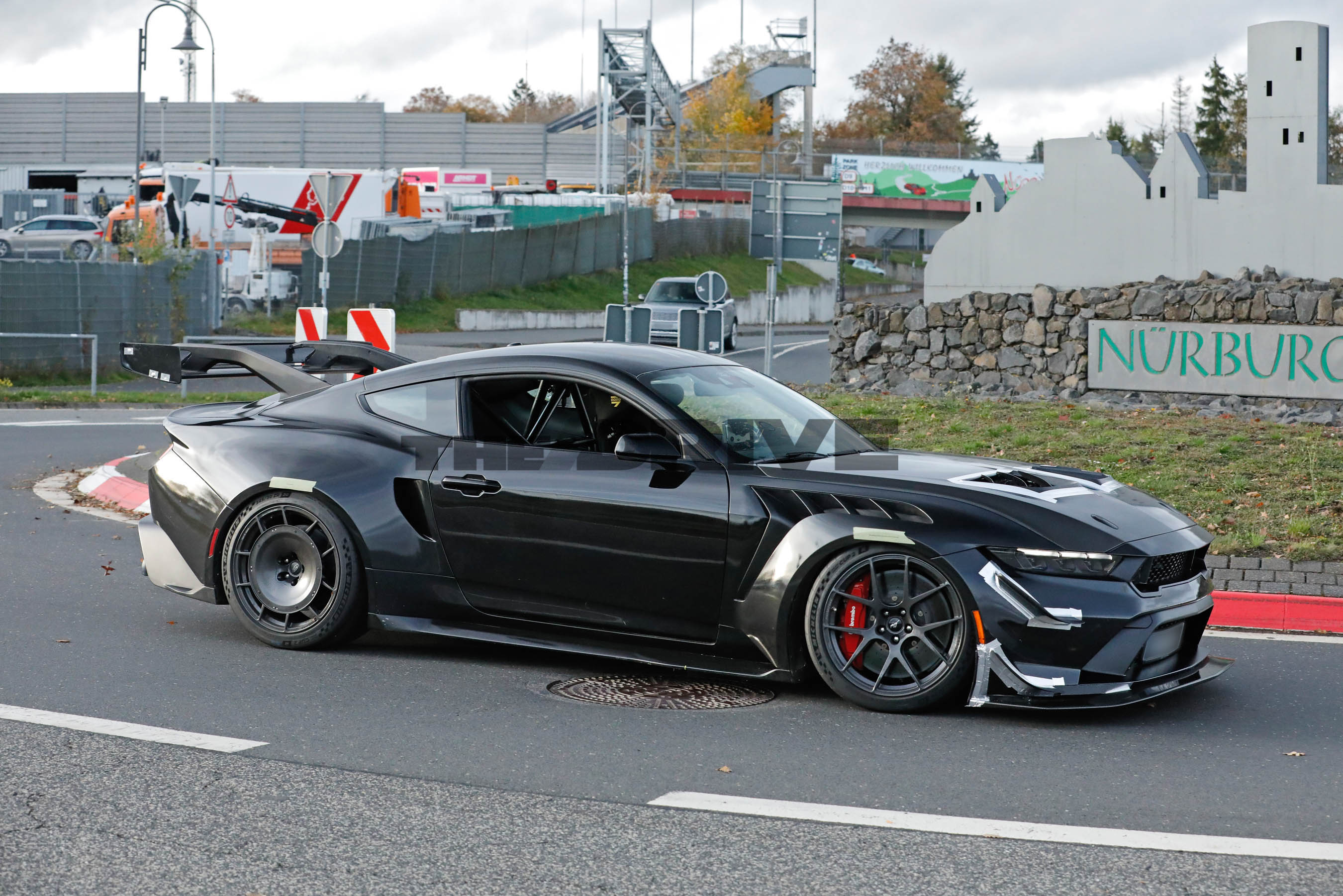 Ford Mustang GTD spy shots