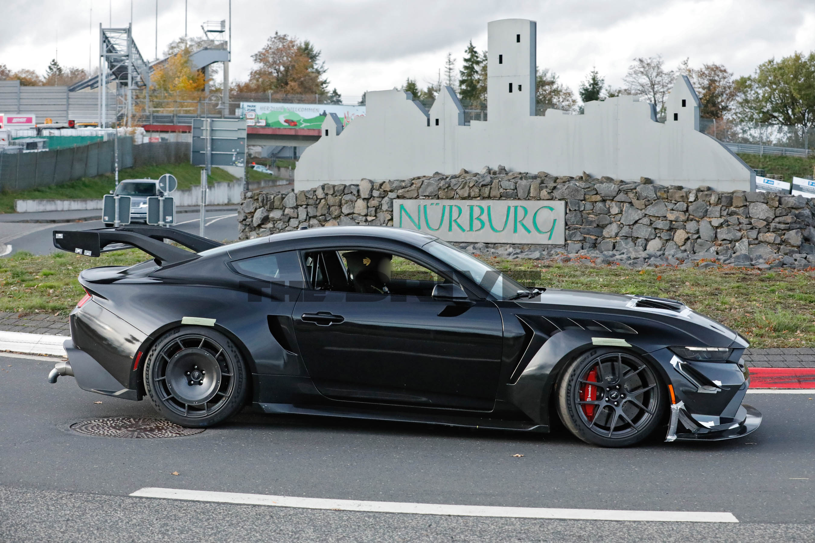 Ford Mustang GTD spy shots