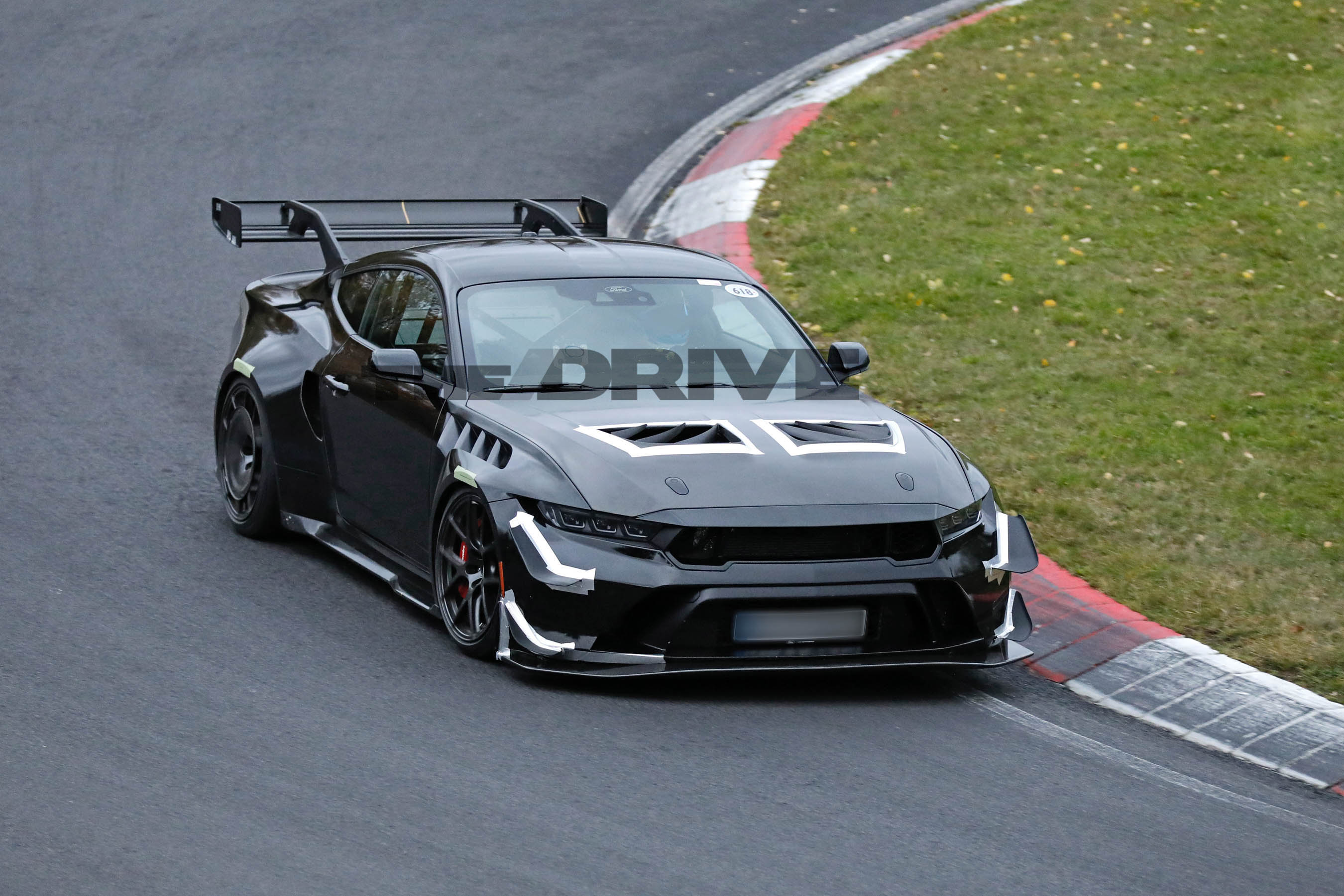 Ford Mustang GTD spy shots