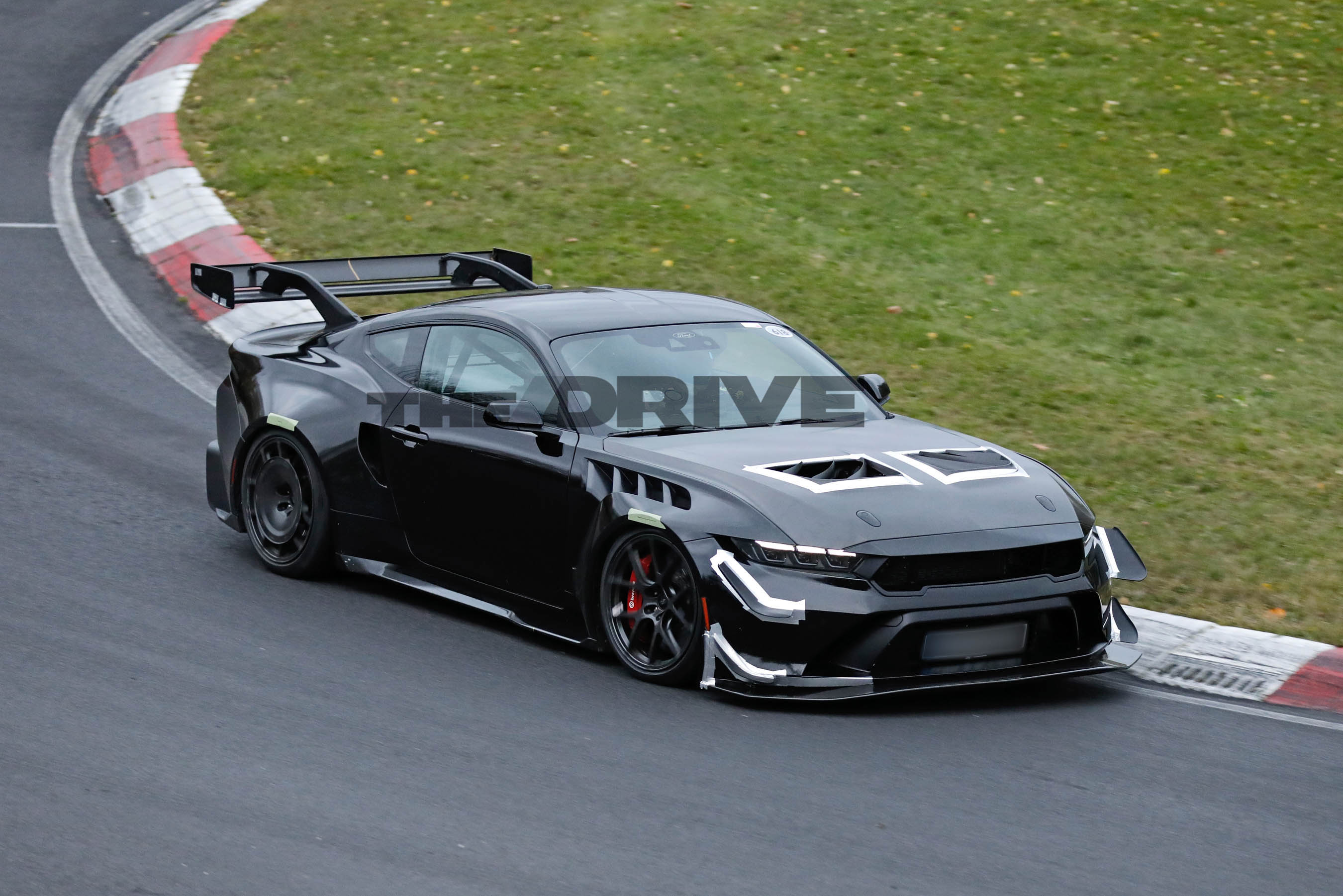 Ford Mustang GTD spy shots