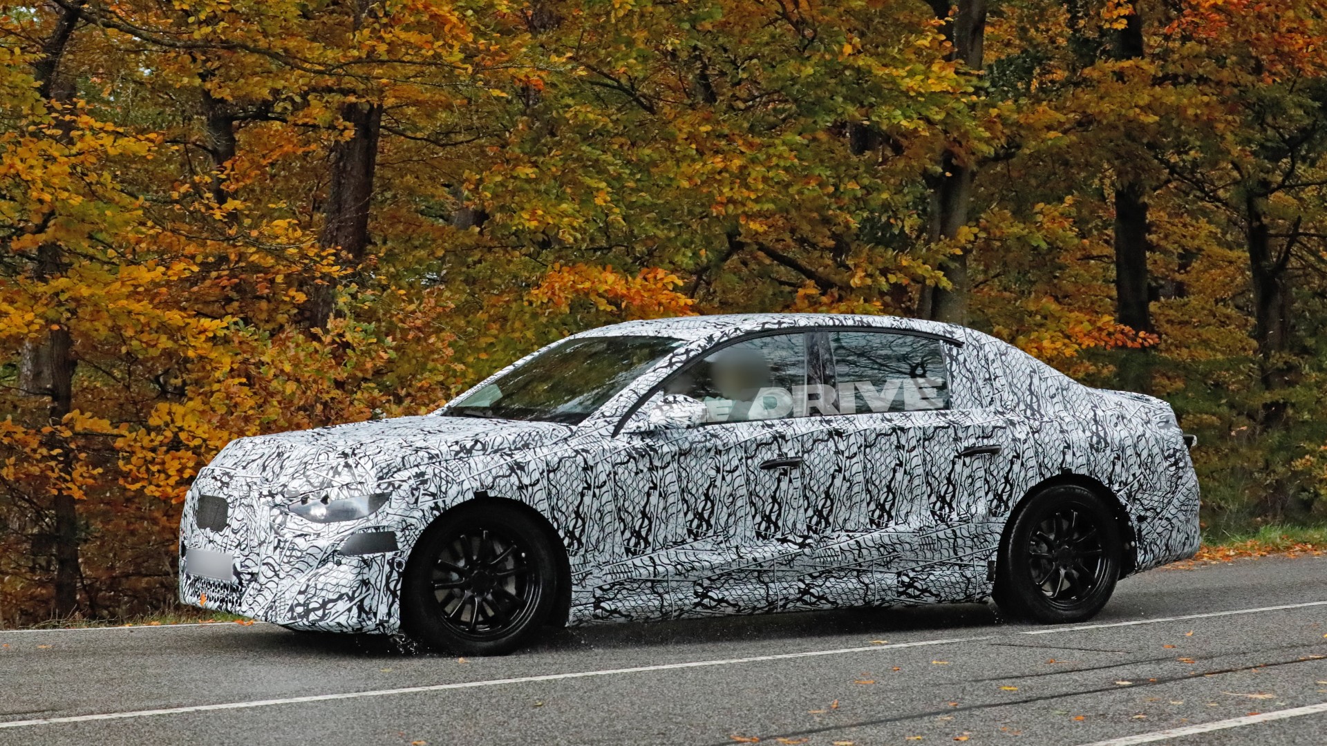 2027 Mercedes-Benz E-Class EV Spy Shot