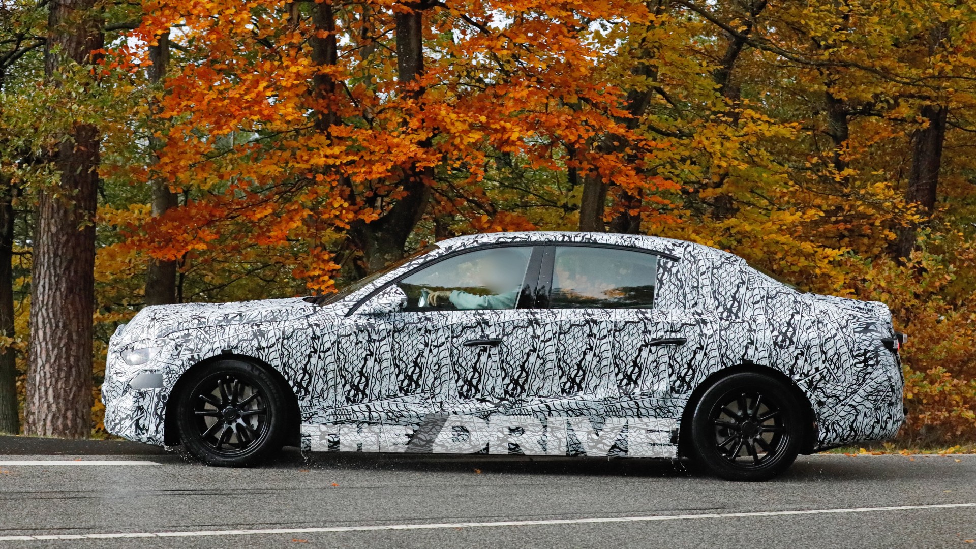 2027 Mercedes-Benz E-Class EV Spy Shot