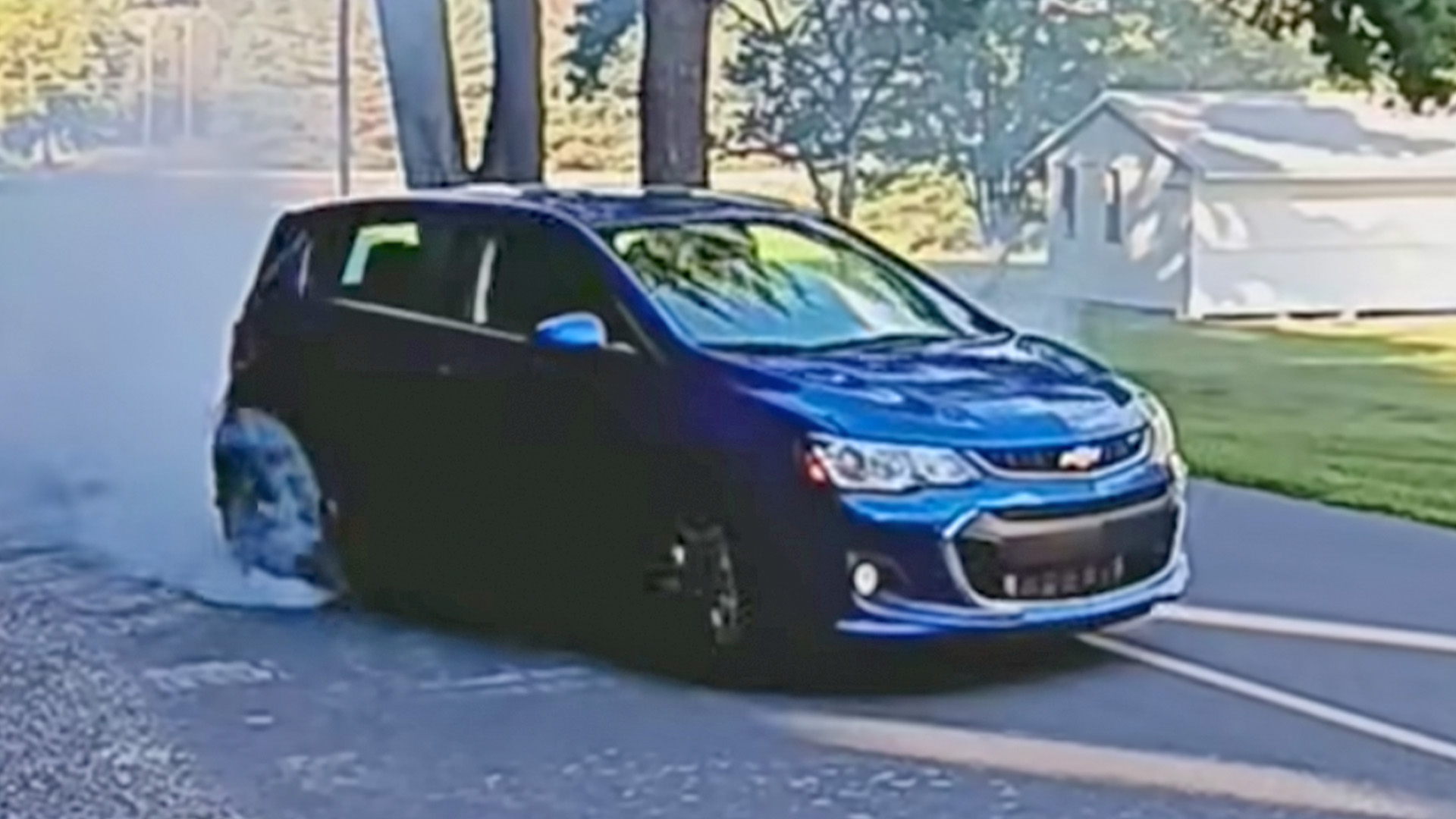 V8-swapped Chevy Sonic