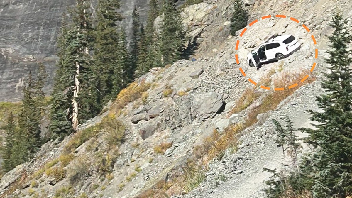Tourist in Kia Telluride Comes Dangerously Close to Tumbling Down Black ...