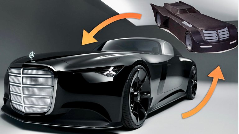 Mercedes’ New Concept Car Looks Straight Out of ’90s Batman Cartoons