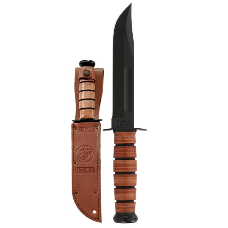 KA-BAR fighting knife used by USMC in WWII