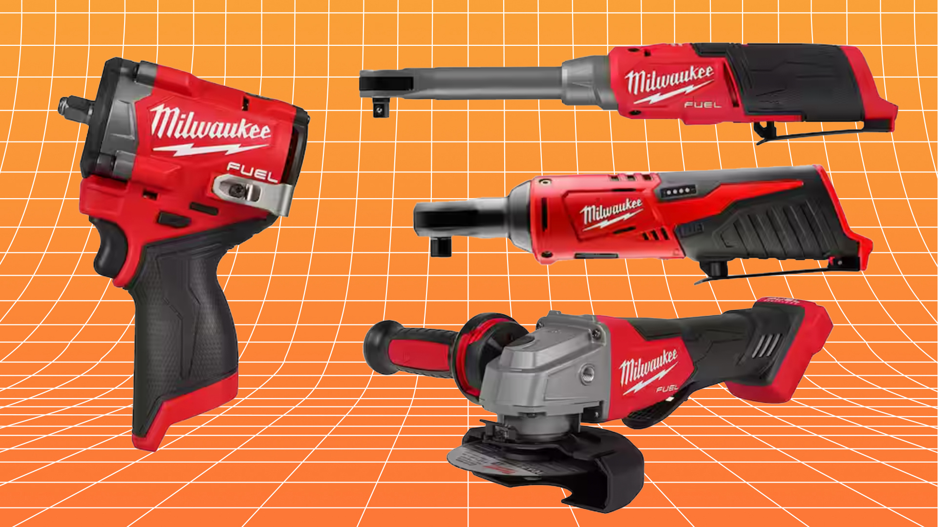 Milwaukee power tools.