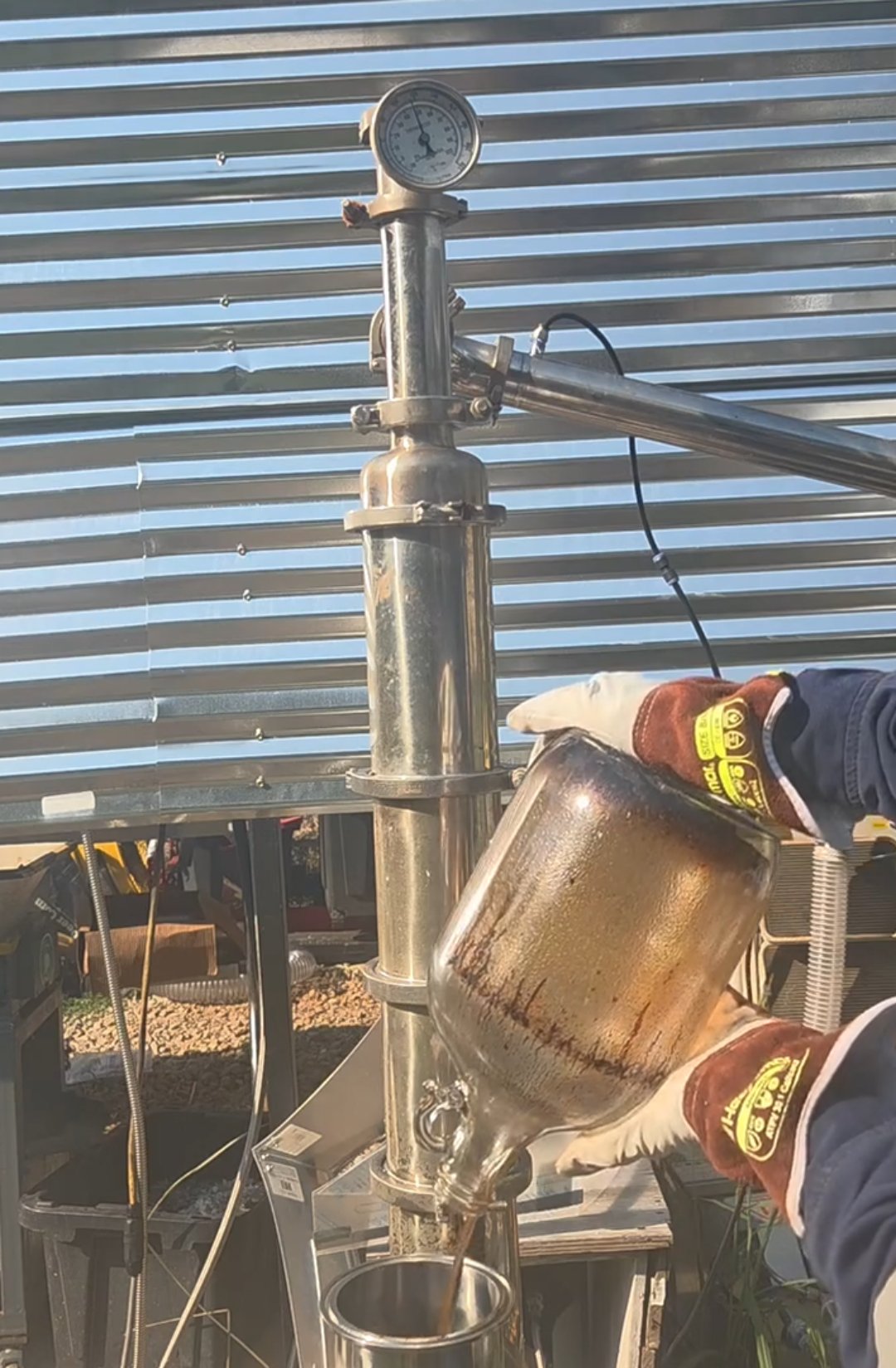 Julian Brown's 'plastolene' still.