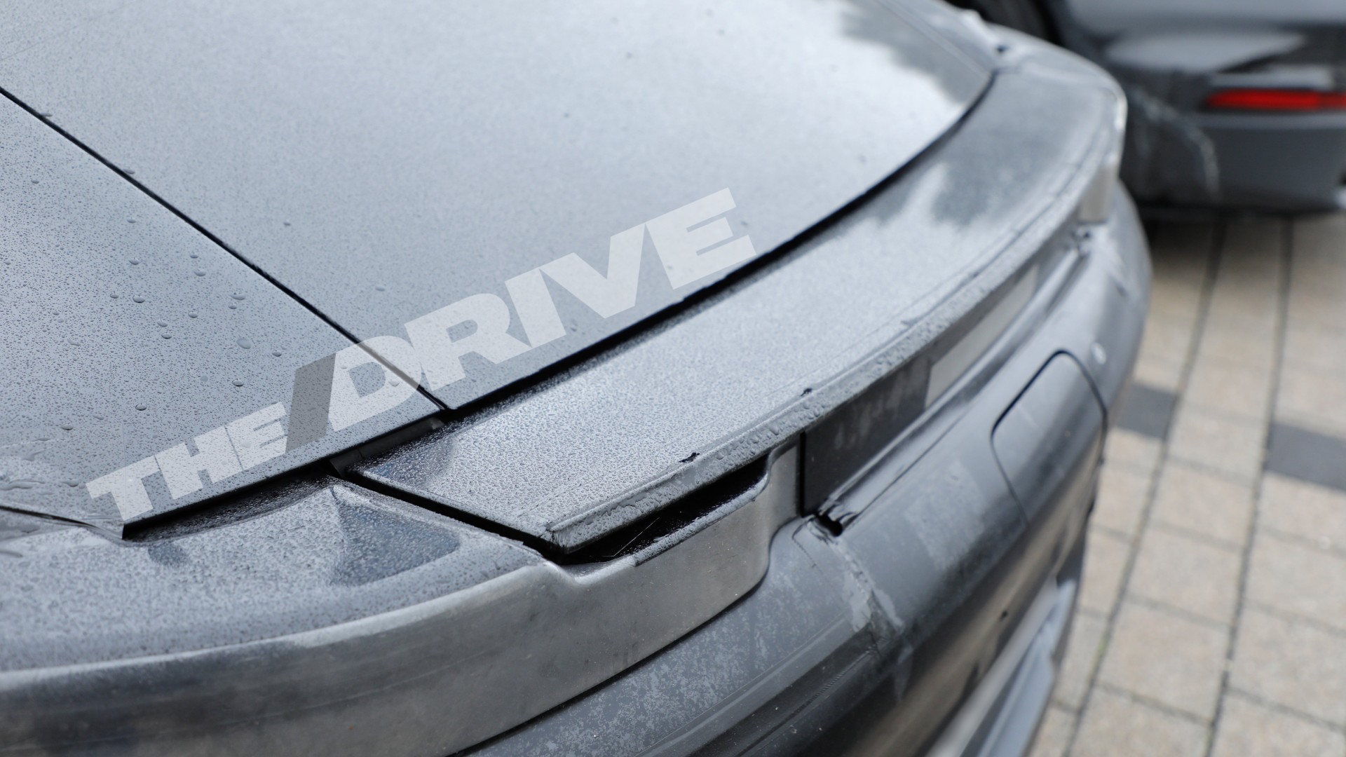 2027 Porsche Cayman EV Spy Photo