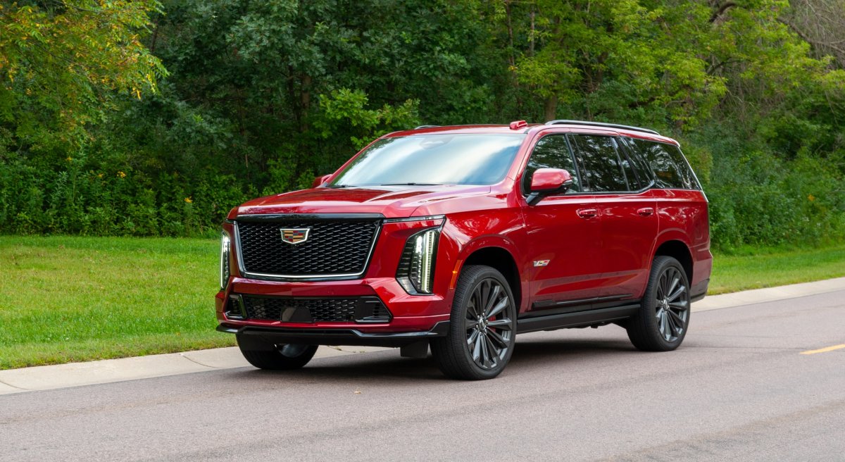 Image for 2025 Cadillac Escalade V Review: You Don’t Need It, But You Want It