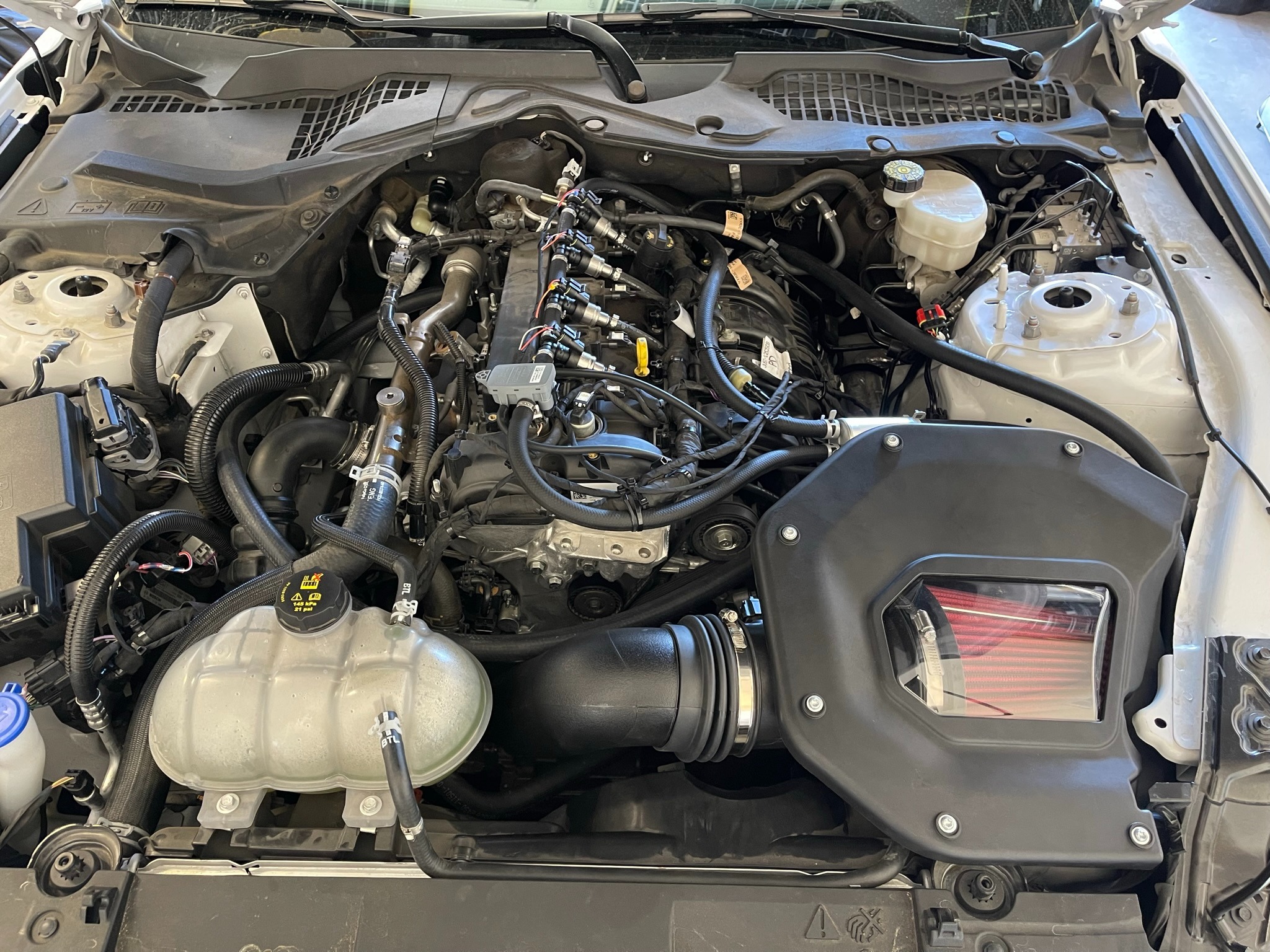 Ford Mustang EcoBoost converted to run on propane