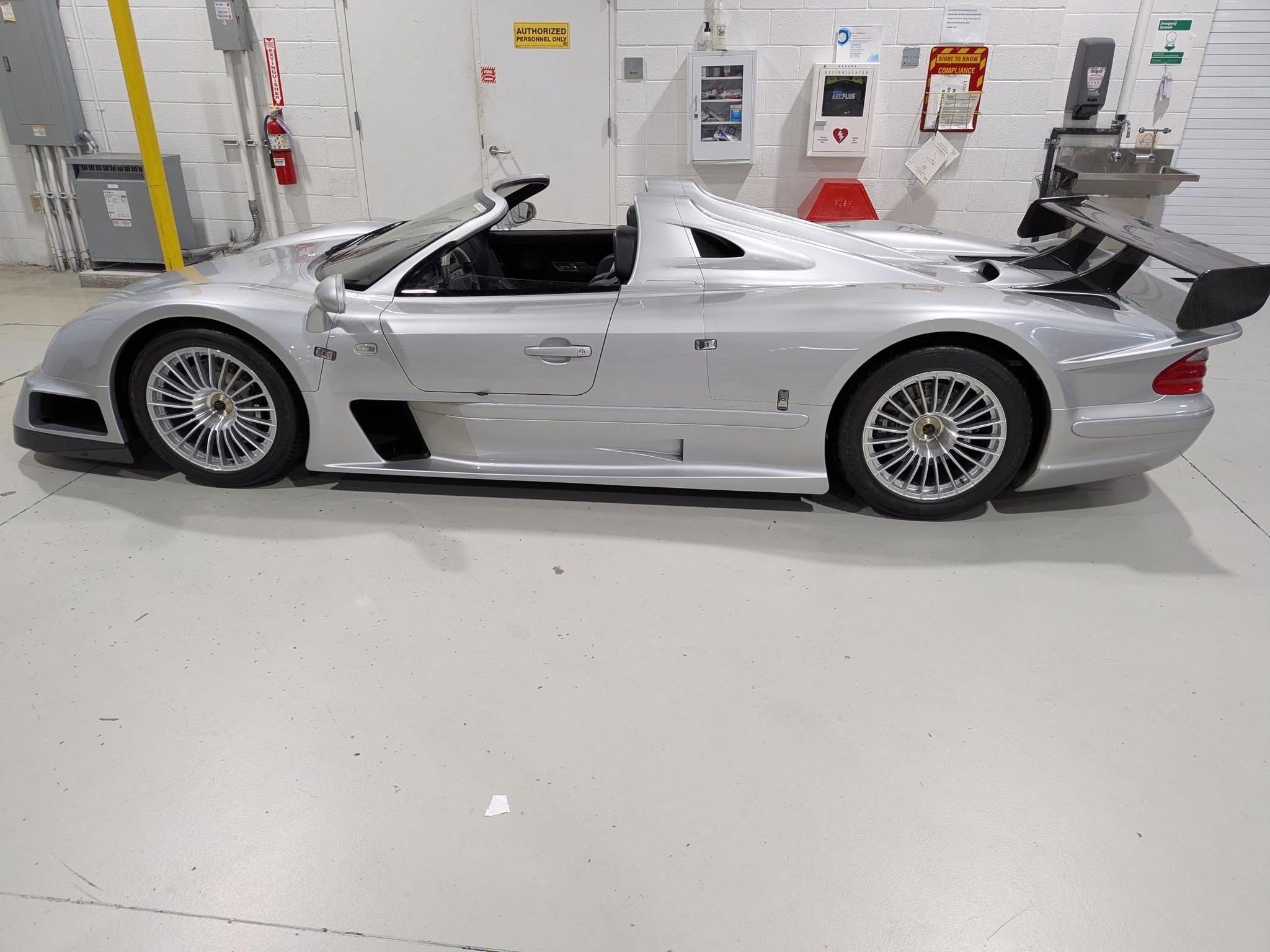 Mercedes-Benz CLK GTR seized by FBI