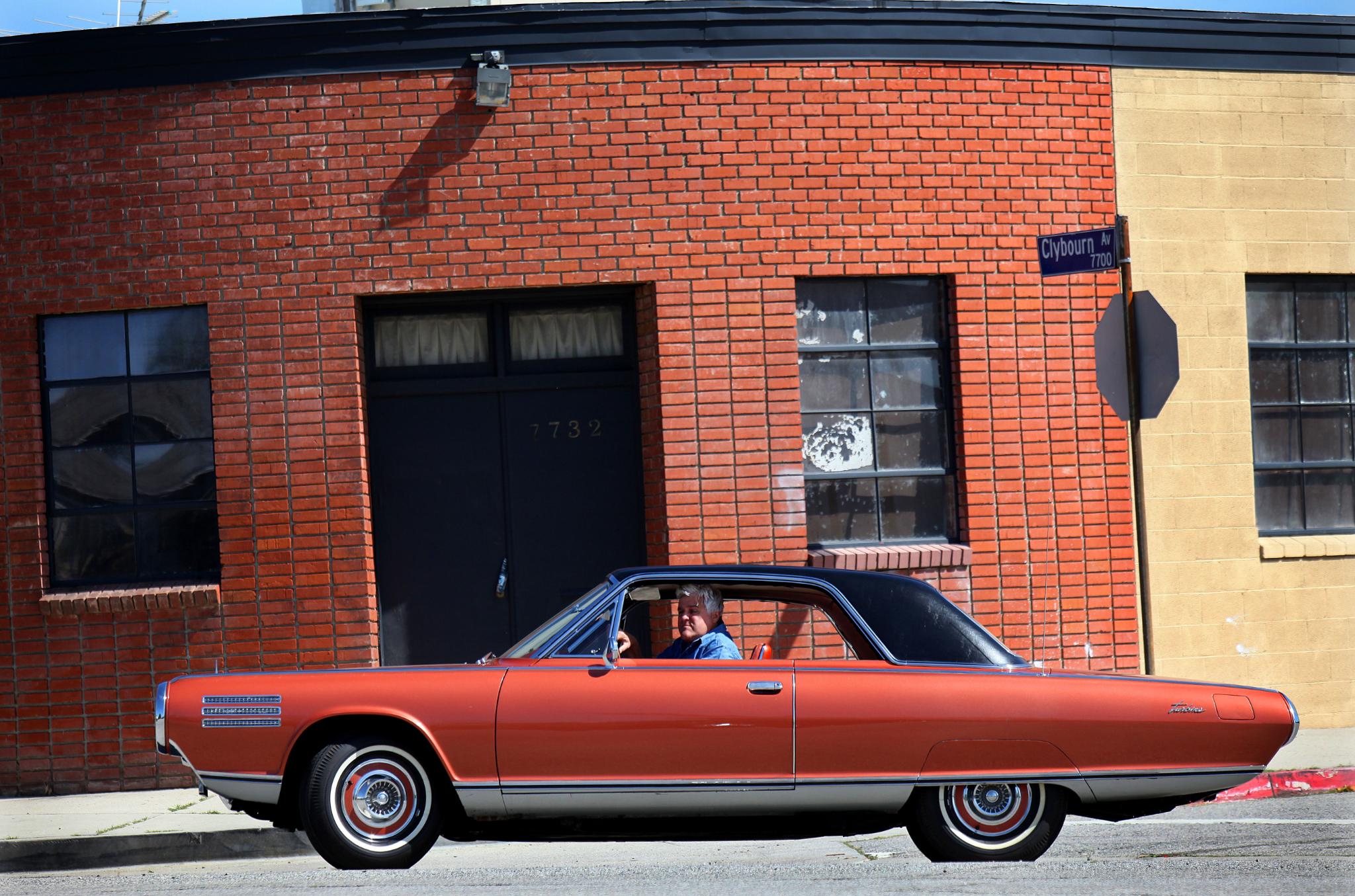 Jay Leno in a 1963 Chrysler Turbine Car