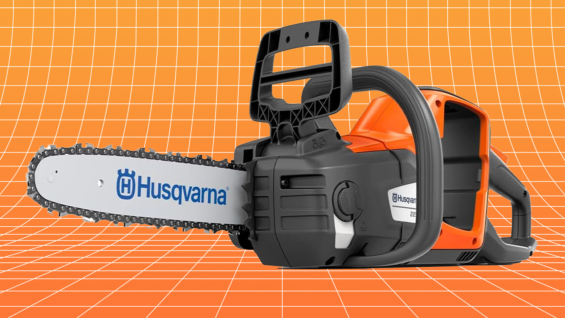 Husqvarna electric chain saw.