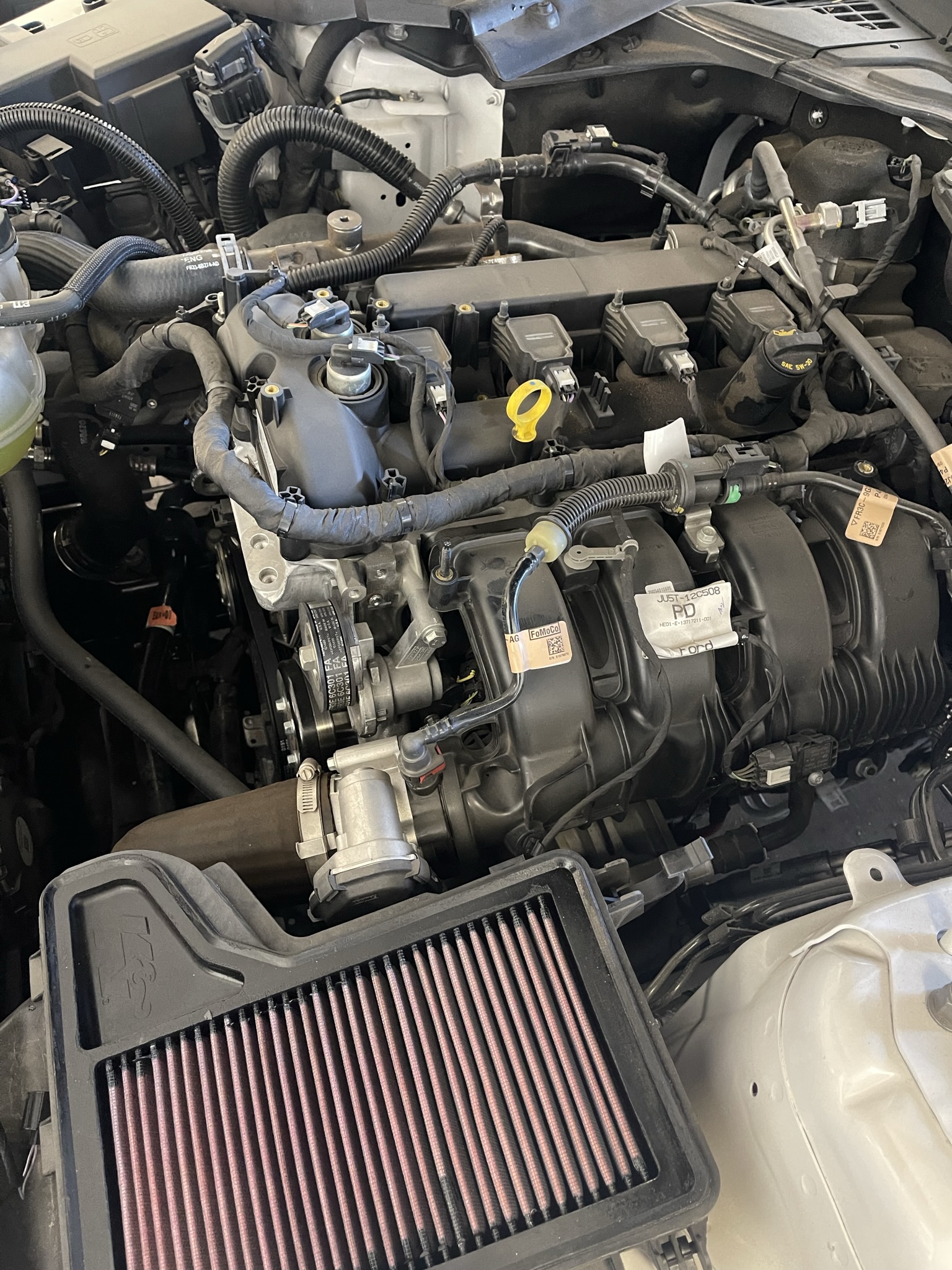 Ford Mustang EcoBoost converted to run on propane