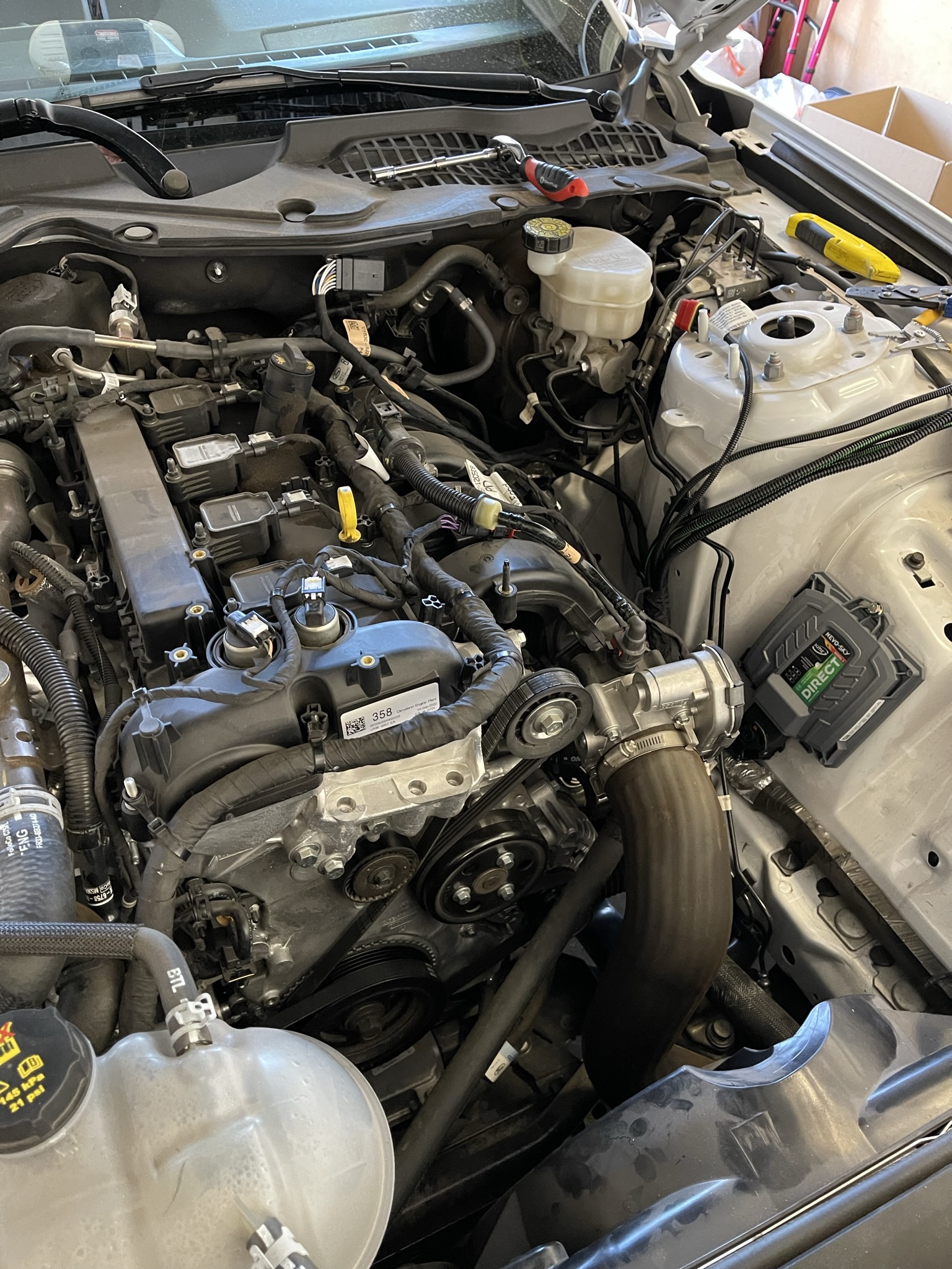 Ford Mustang EcoBoost converted to run on propane