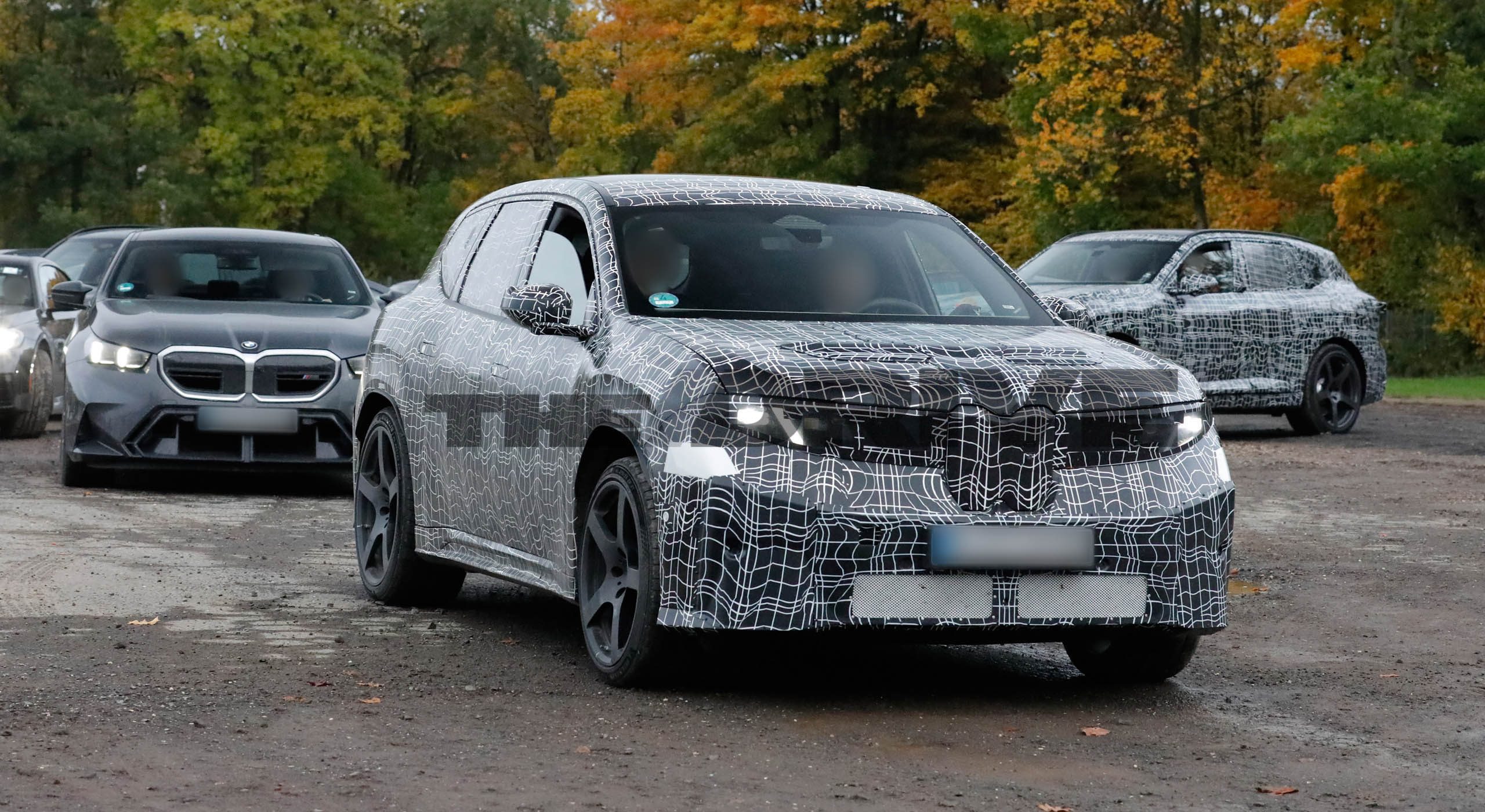 Spied: This Is BMW's First Electric M Car