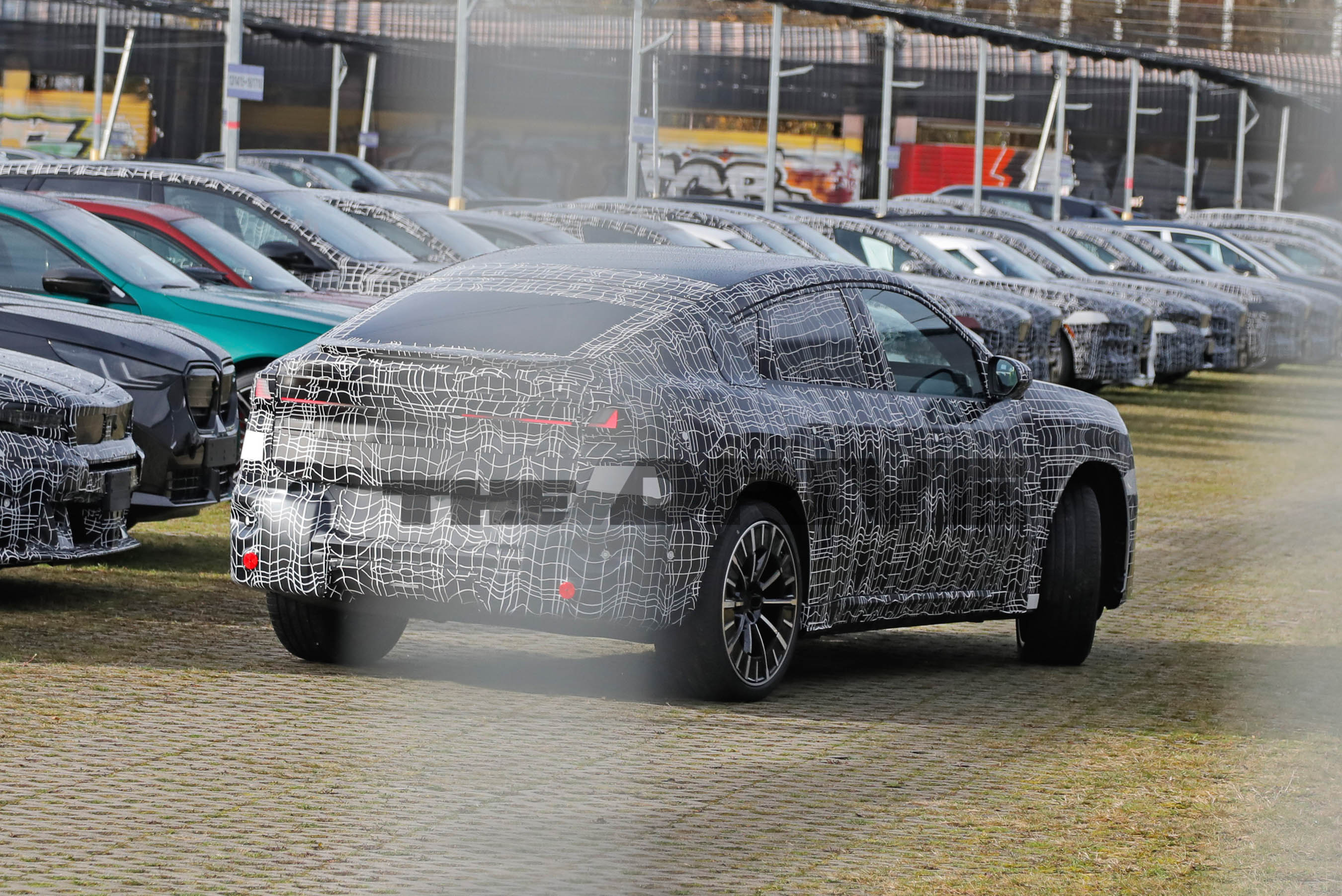 2027 BMW iX4 spy shots