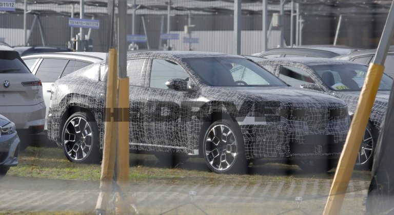 2027 BMW iX4 spy shots