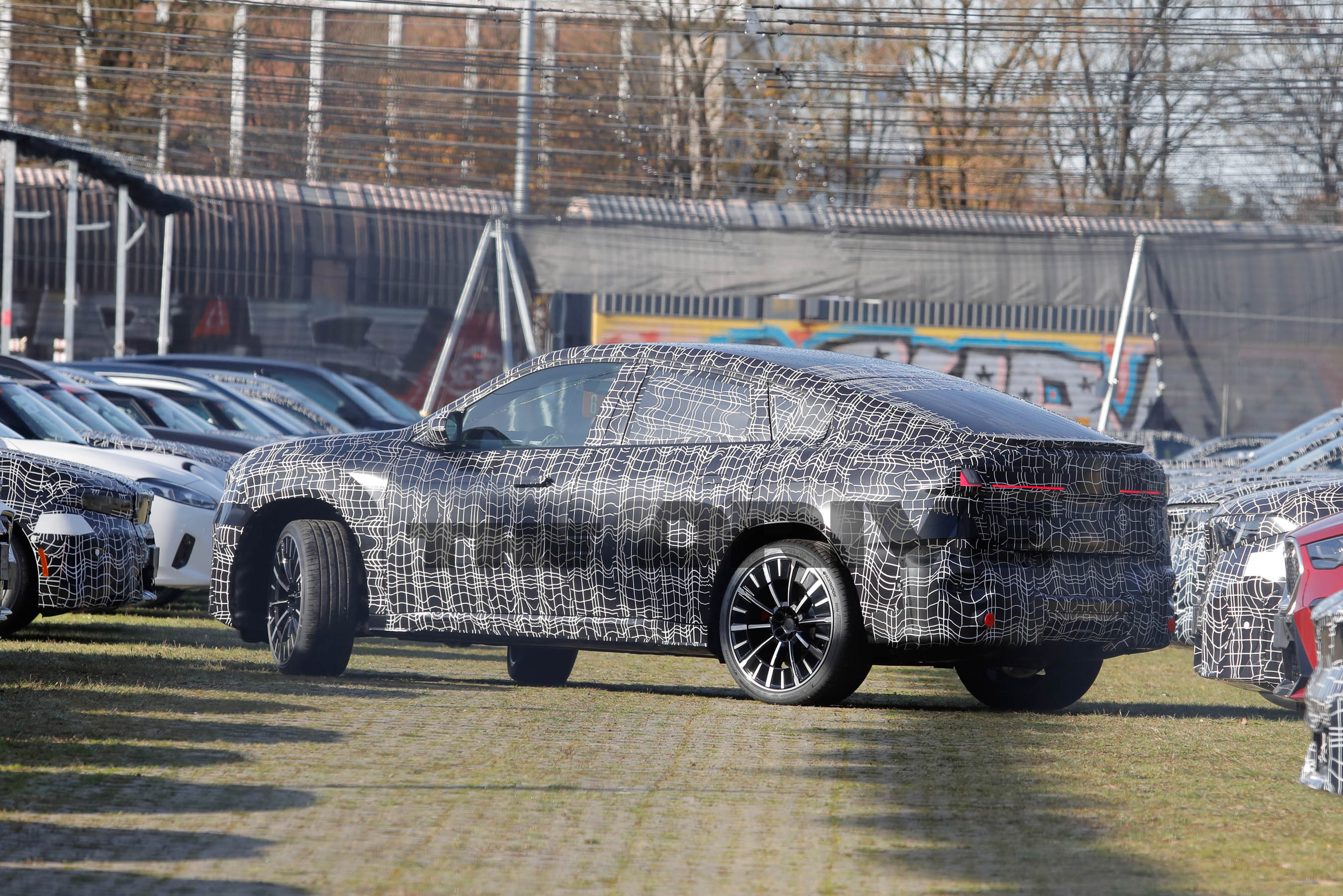 2027 BMW iX4 spy shots