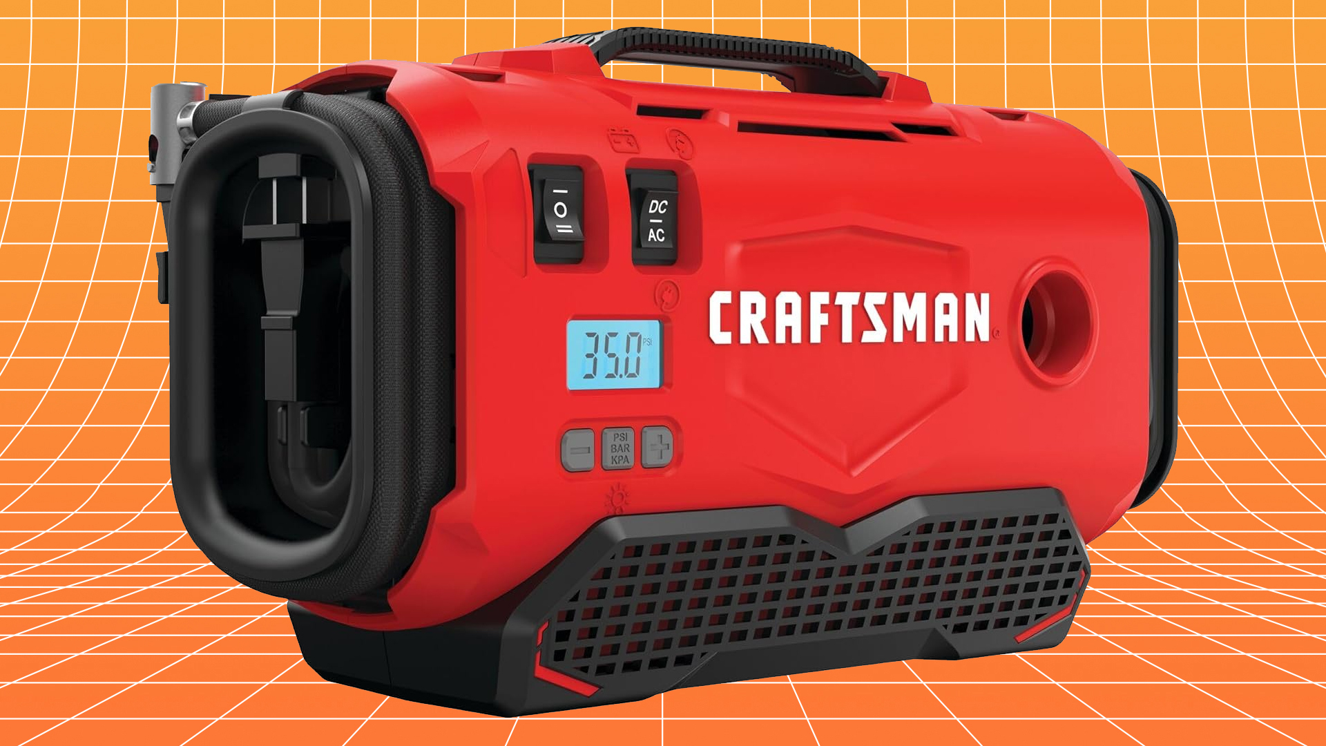 Craftsman portable tire inflator