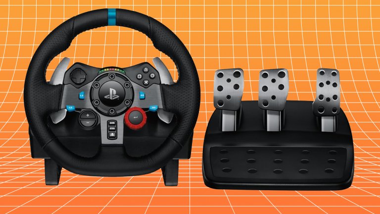 Logitech gaming wheel