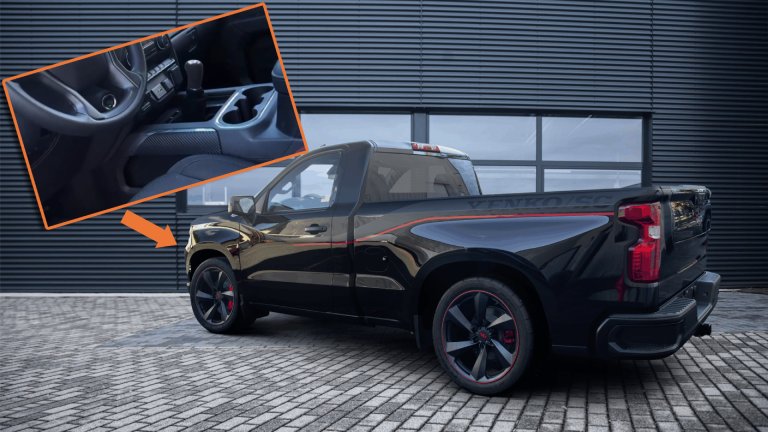 You Can Buy a Single-Cab 2026 Chevy Silverado With a Stick Shift and 1,000 HP