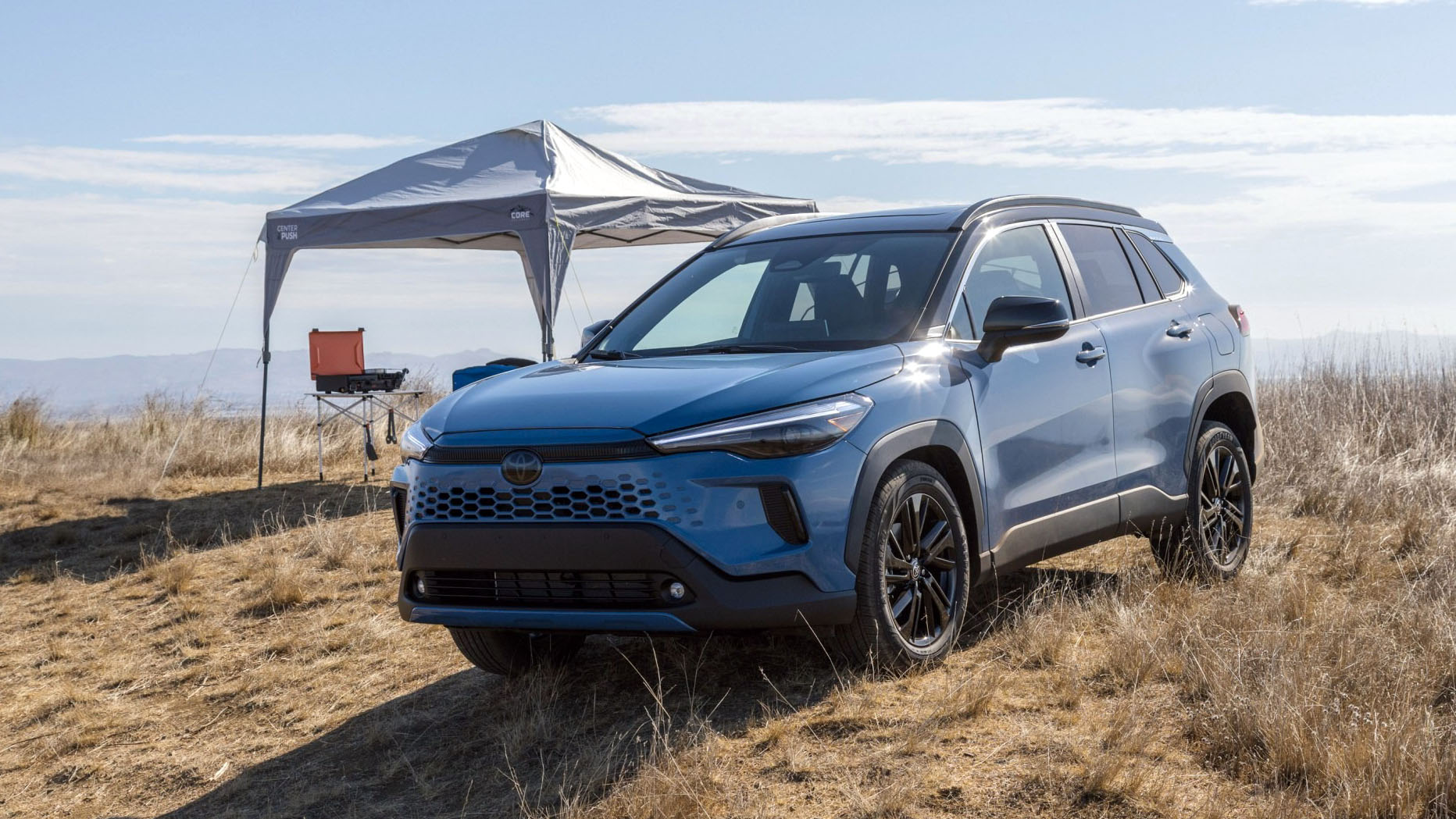 Toyota Corolla Cross front three quarter view