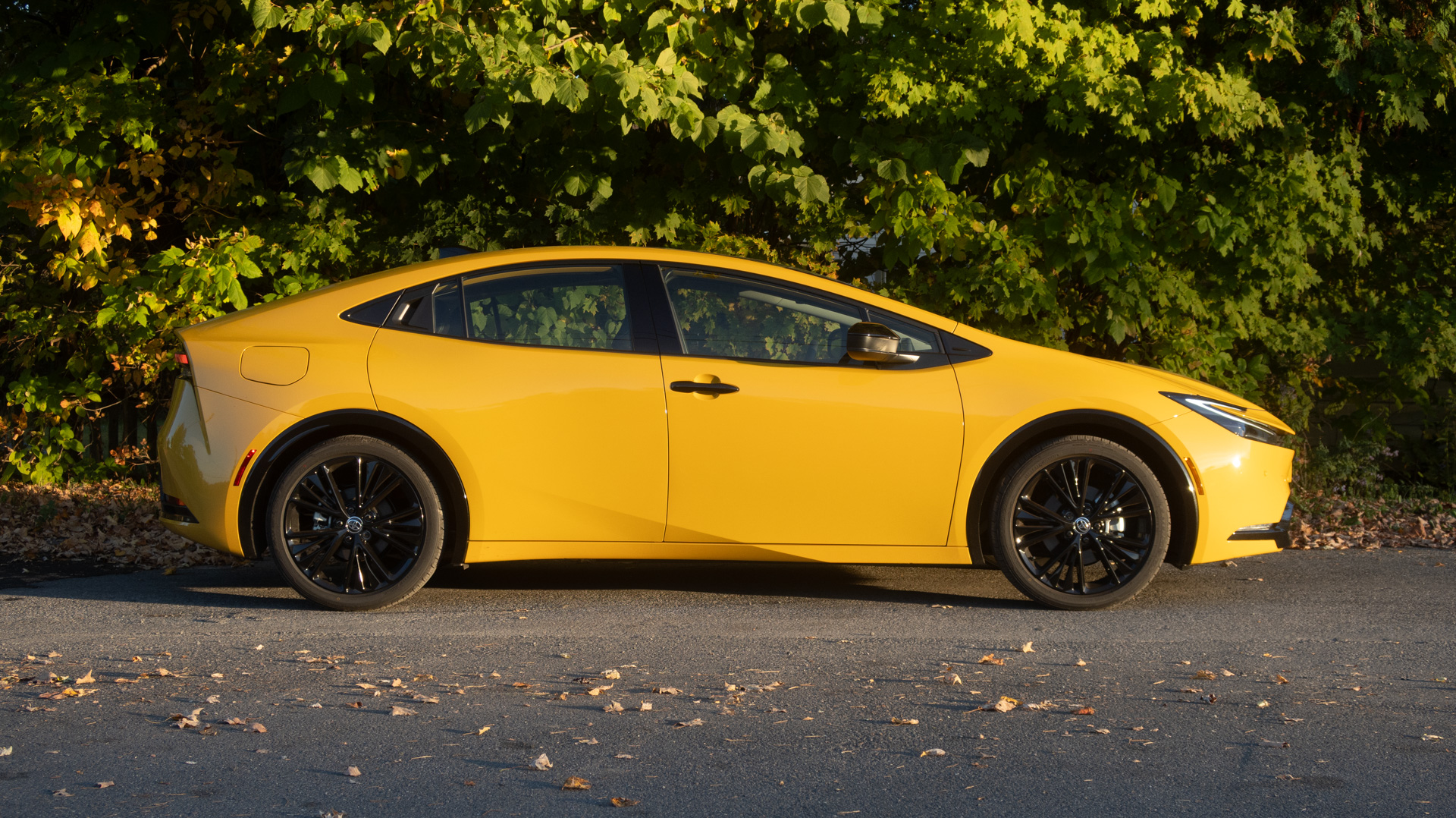 2026 Toyota Prius in yellow.