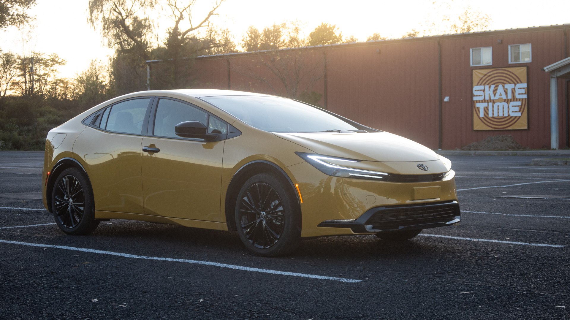 2026 Toyota Prius in yellow.