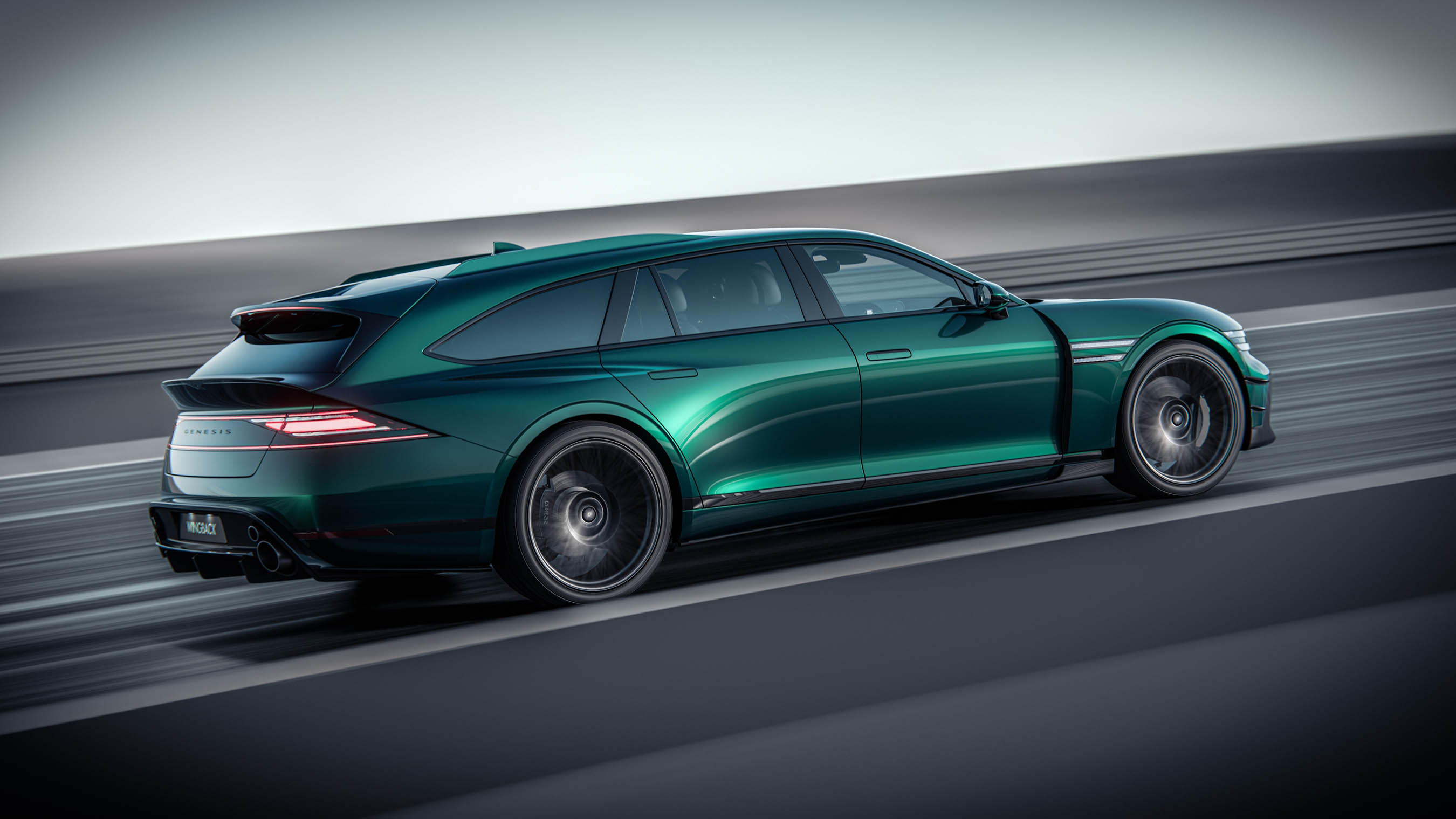 Genesis G90 Wingback Wagon Concept Proves Magma Is More Than Just