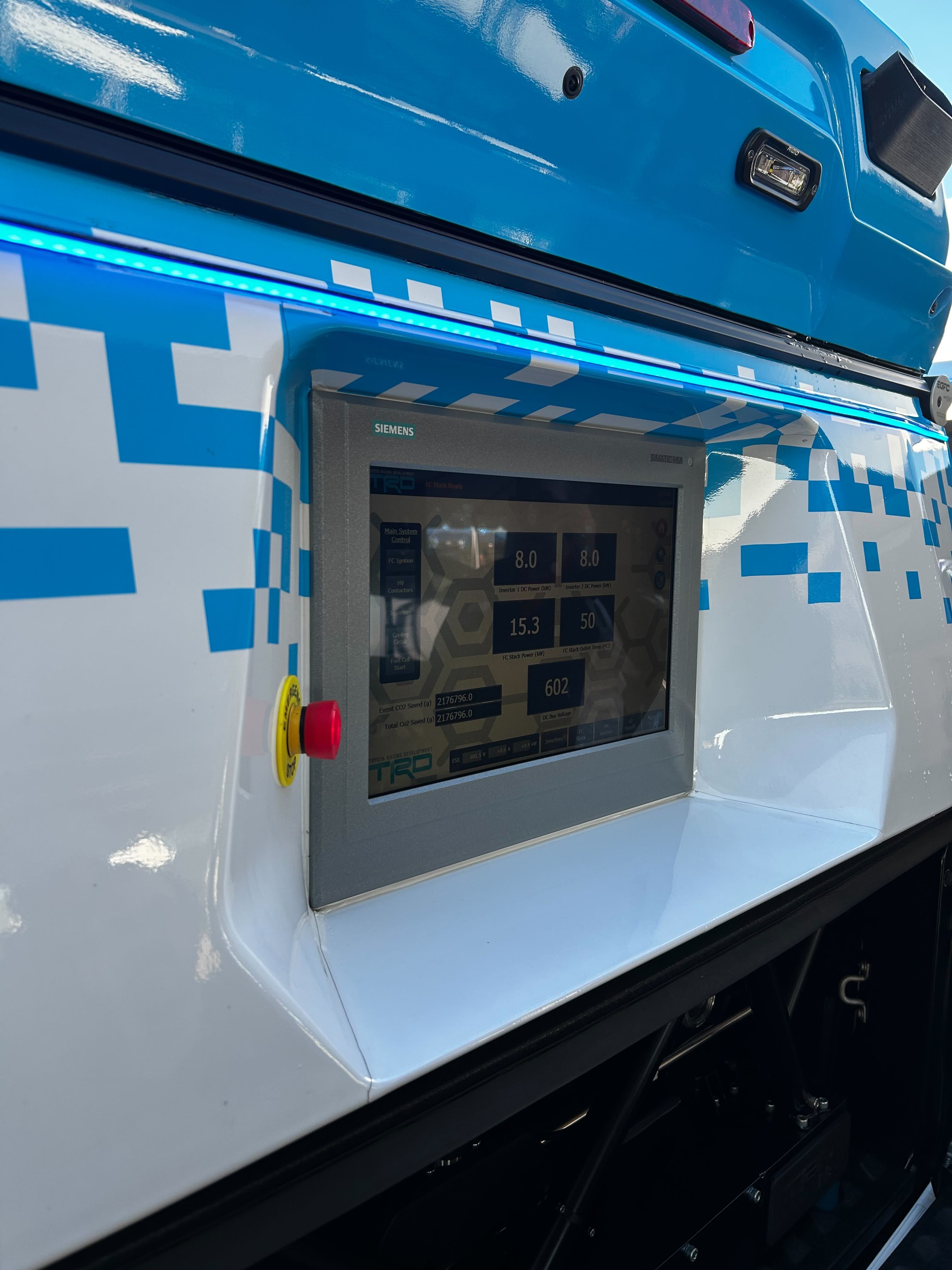 Toyota Tundra with hydrogen fuel-cell generator