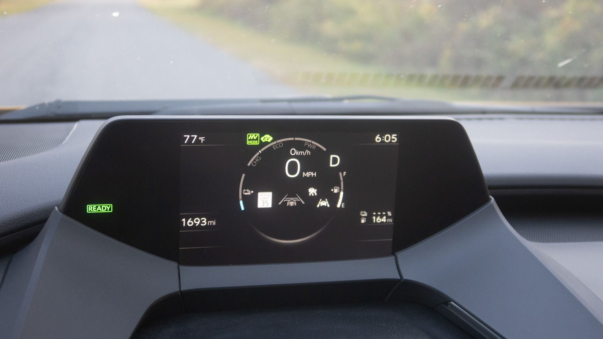 2026 Toyota Prius dashboard.