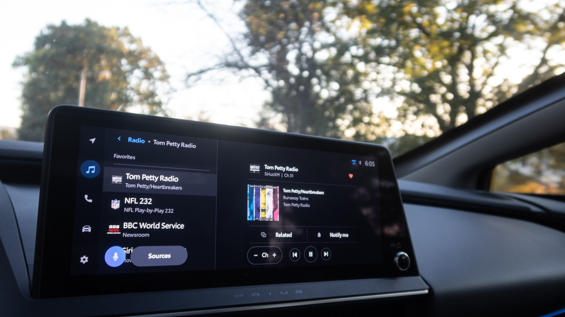 2026 Toyota Prius dashboard.