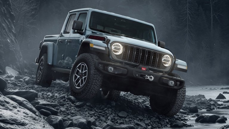 Jeep Gladiator Rubicon Shadow Ops with Warn winch