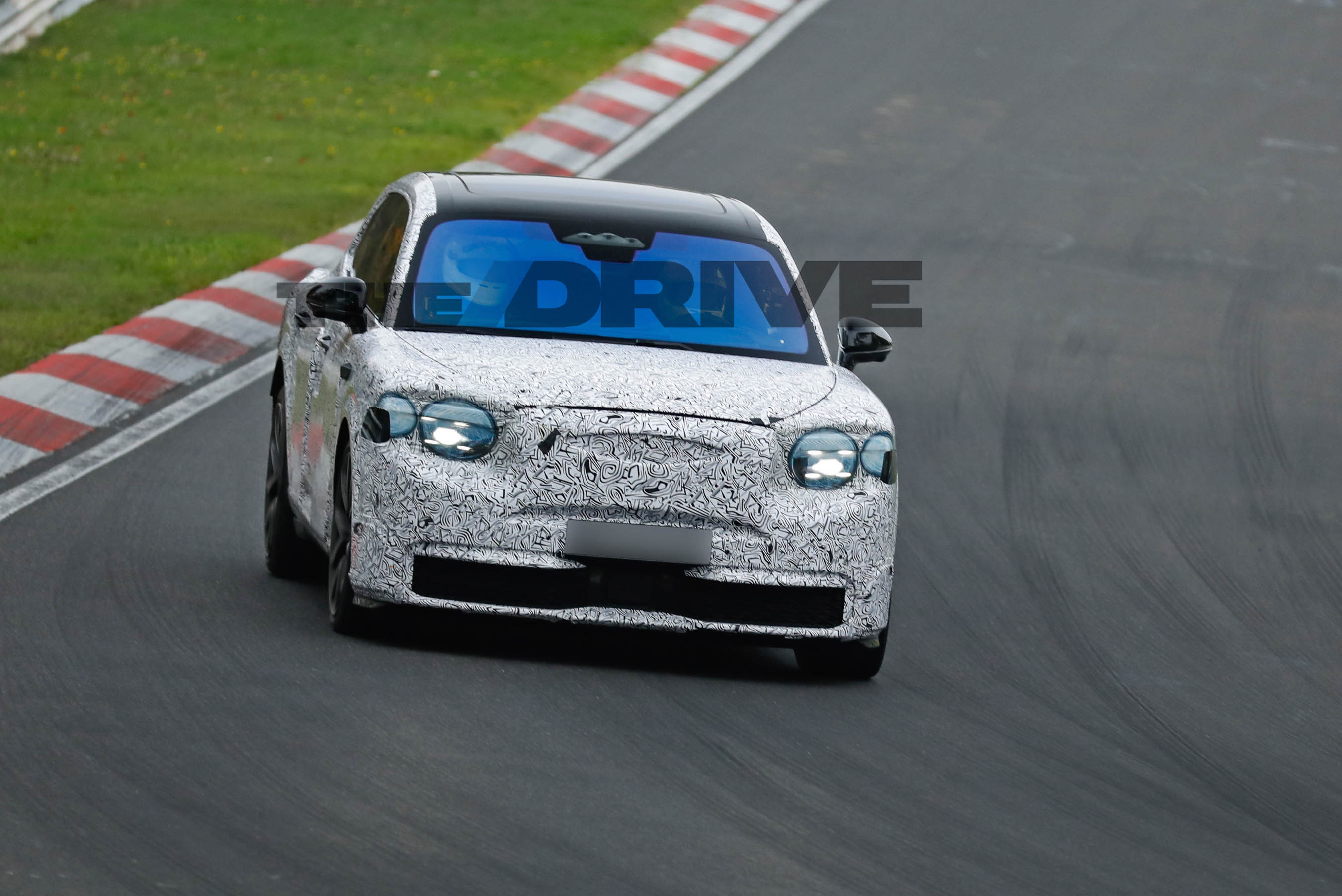 Bentley electric SUV spy shots