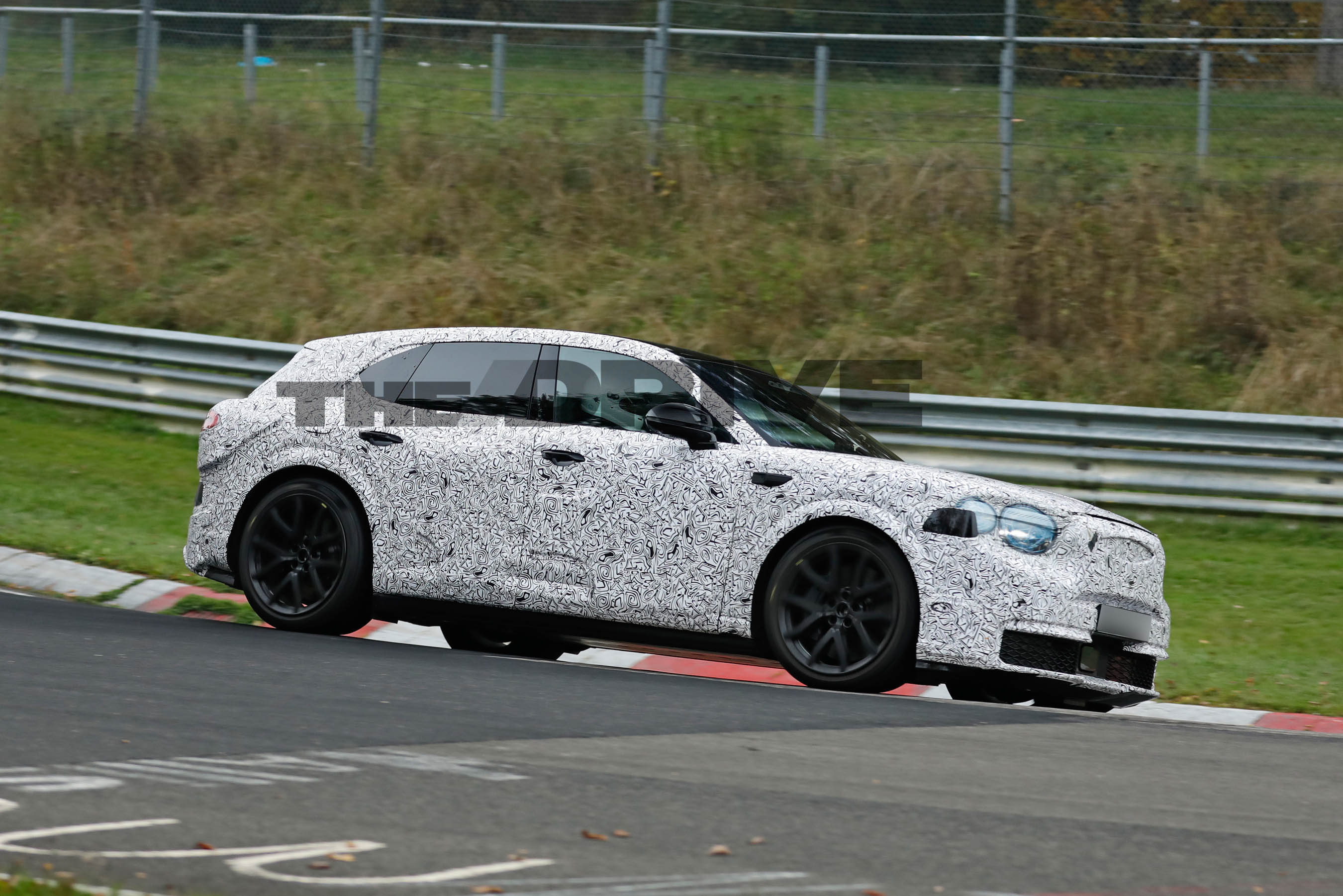 Bentley electric SUV spy shots