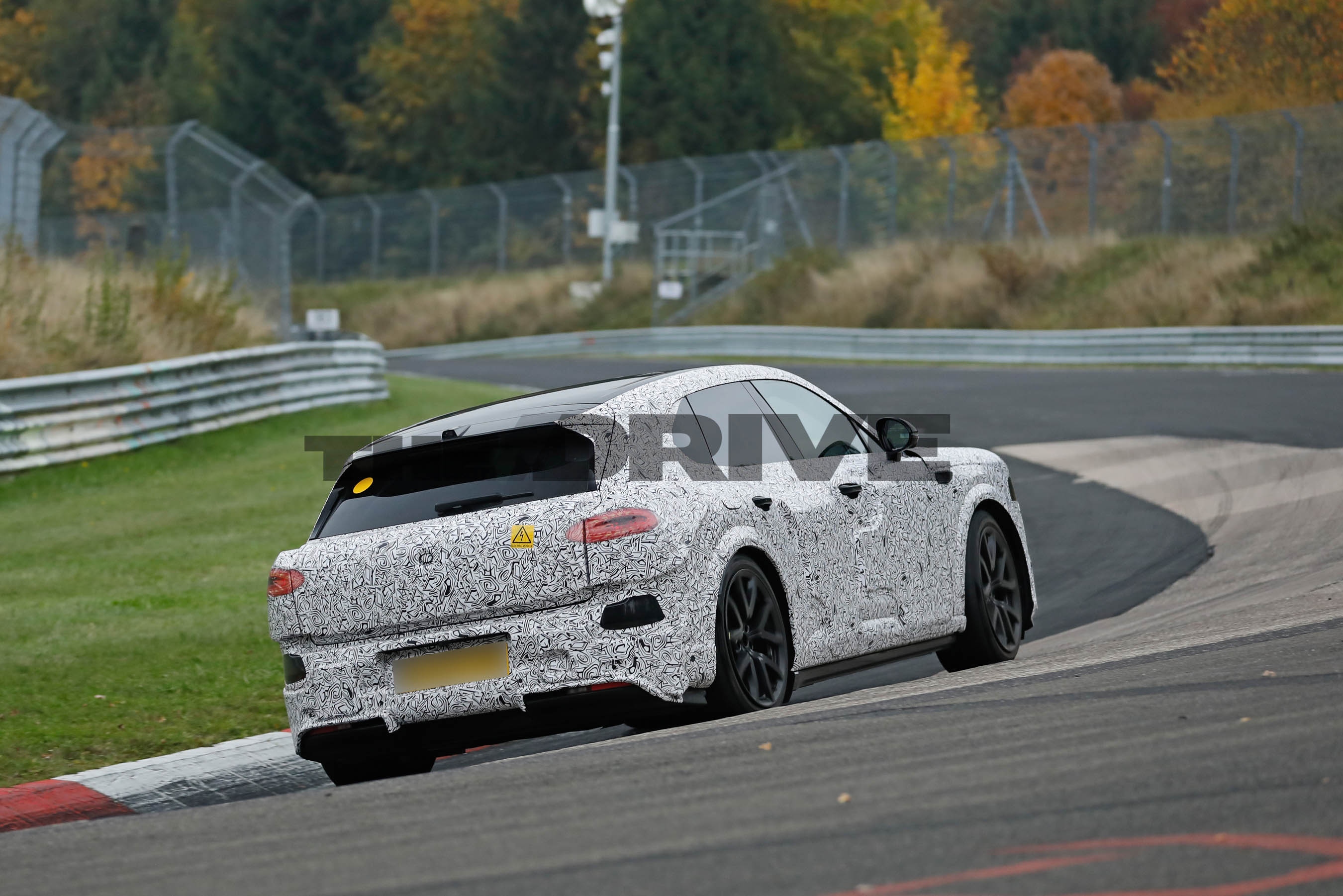 Bentley electric SUV spy shots