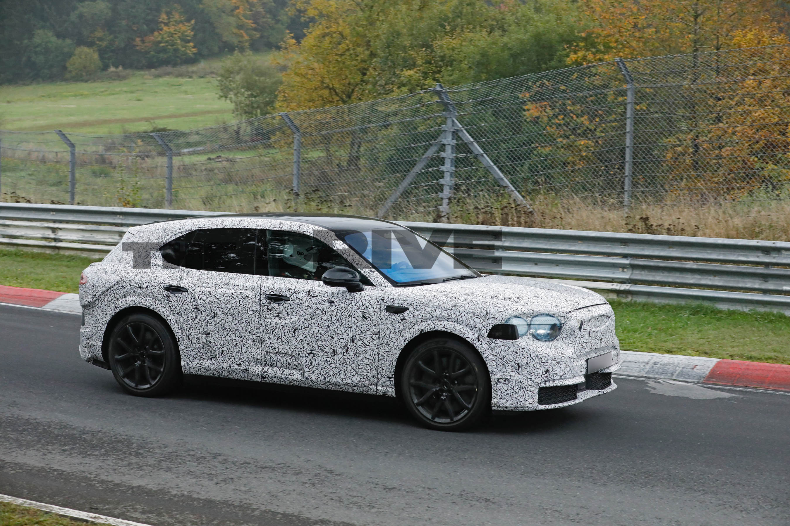 Bentley electric SUV spy shots