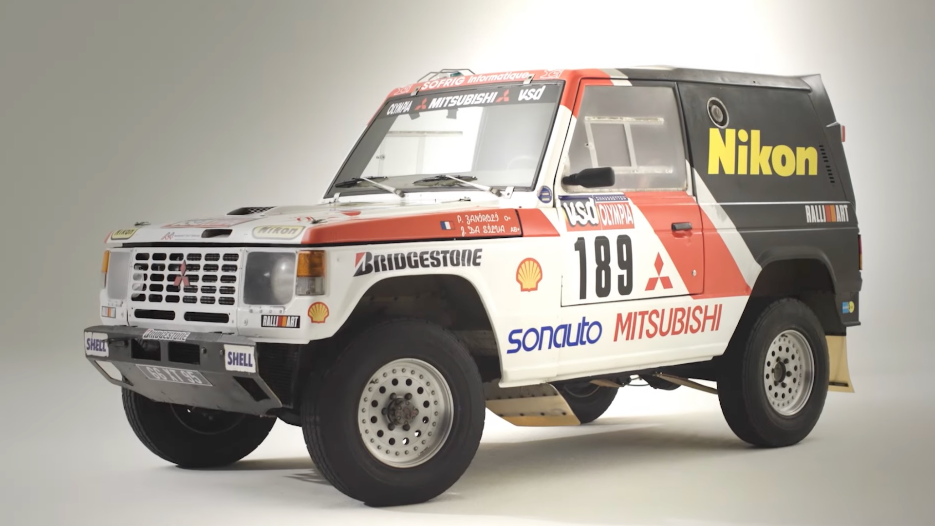 Mitsubishi Restores First Dakar-Winning Pajero After Decades of