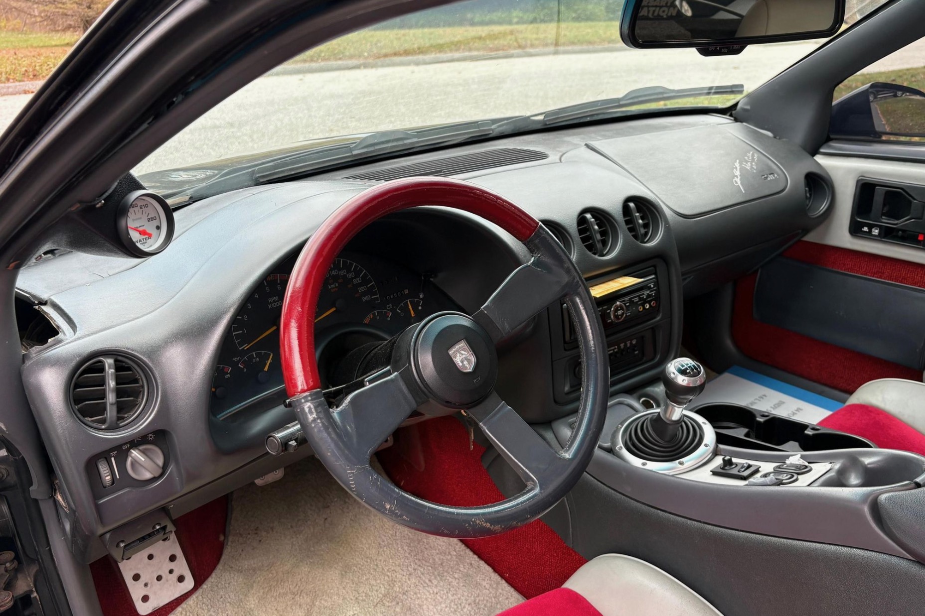 1984 Pontiac Fiero V8 interior