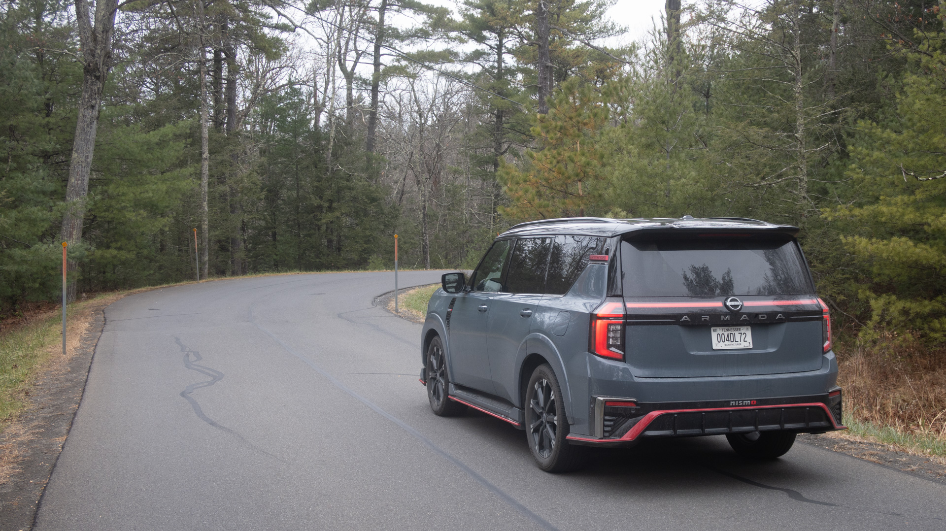 Nissan Armada Nismo on a road trip