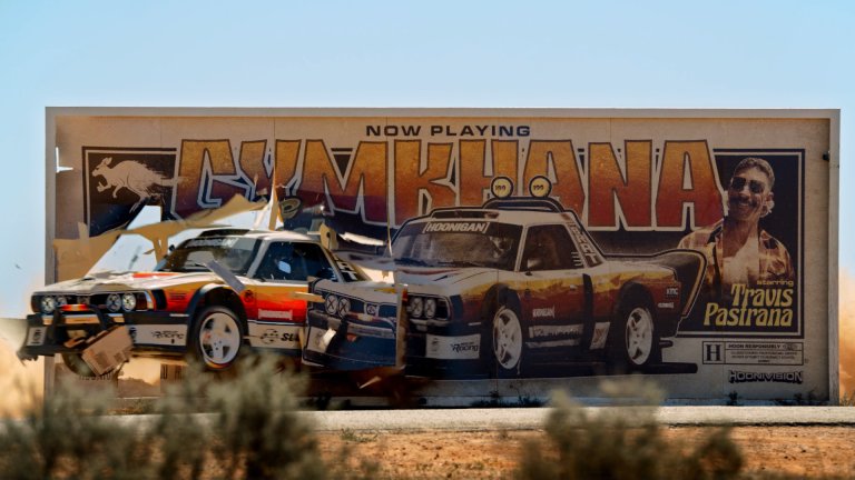 Subaru “Brataroo” 9500 Turbo in Gymkhana Aussie Shred