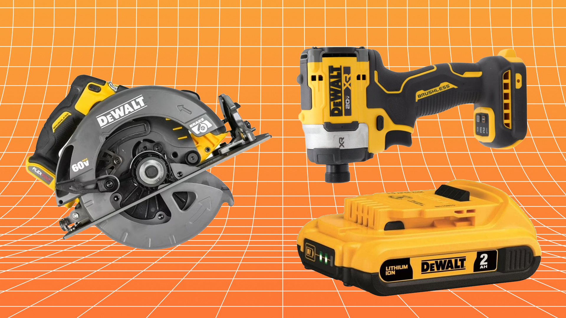 DeWalt tools and battery