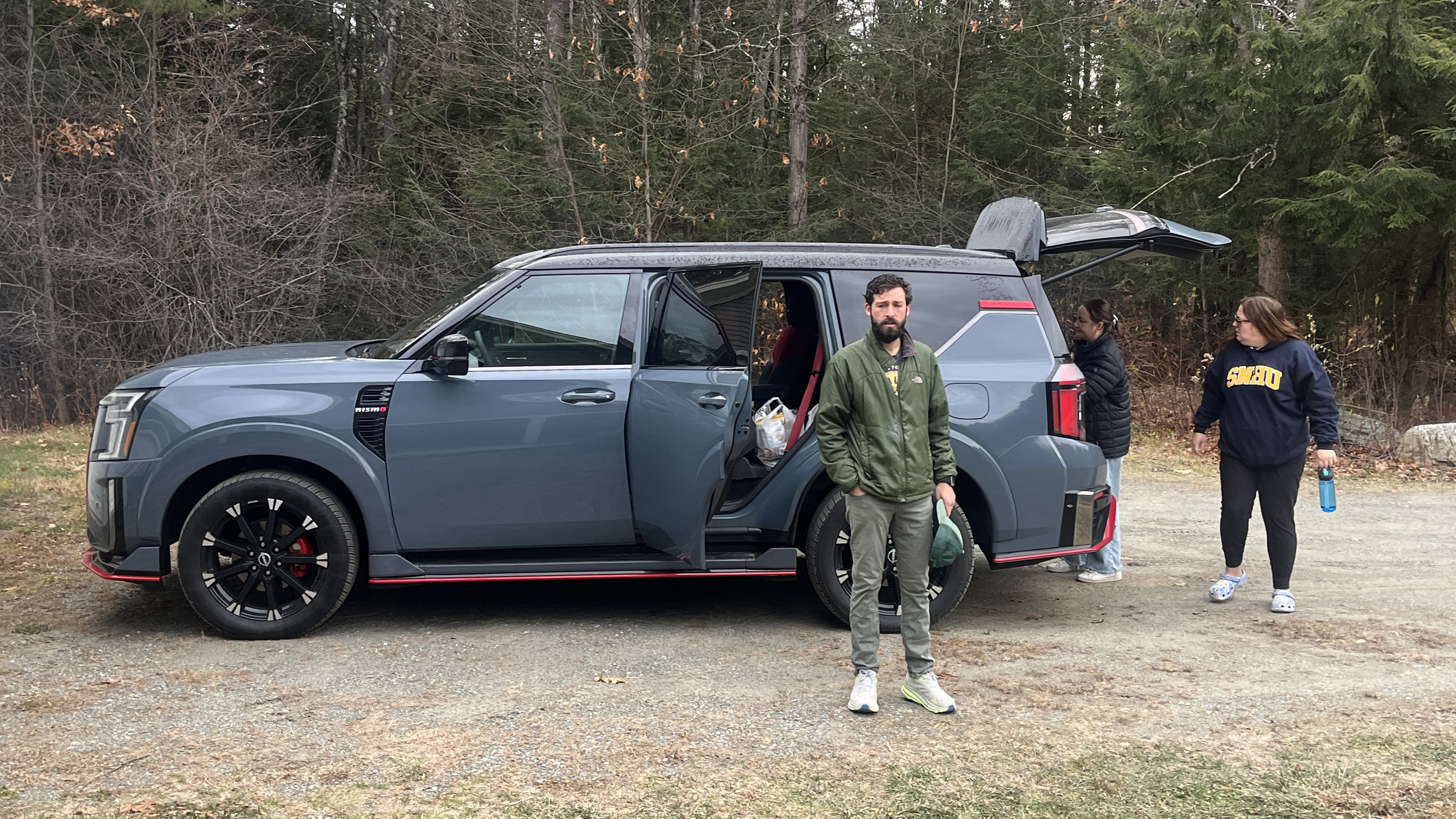 Nissan Armada Nismo with passengers