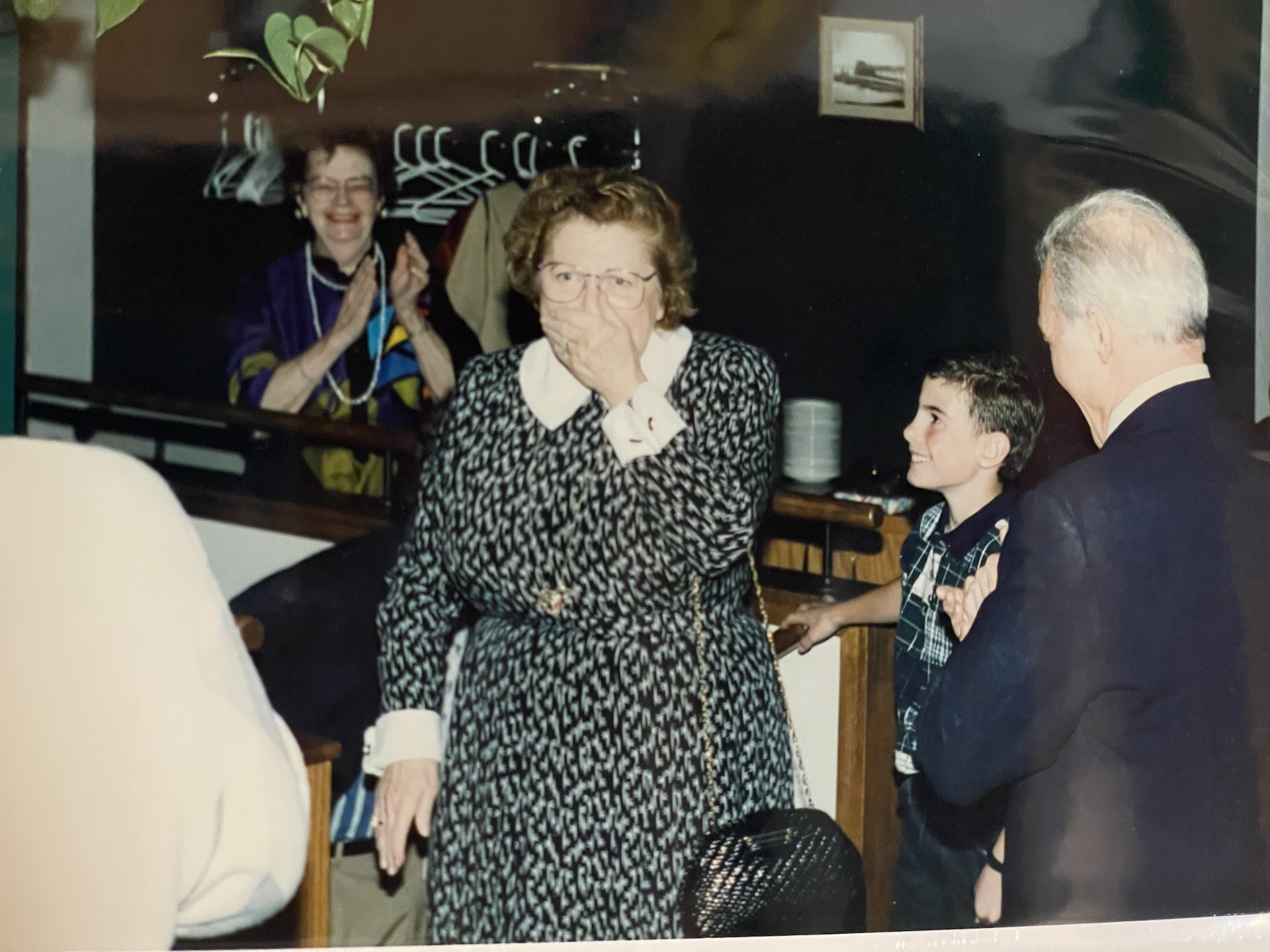 Betty Feder's 75th surprise birthday party